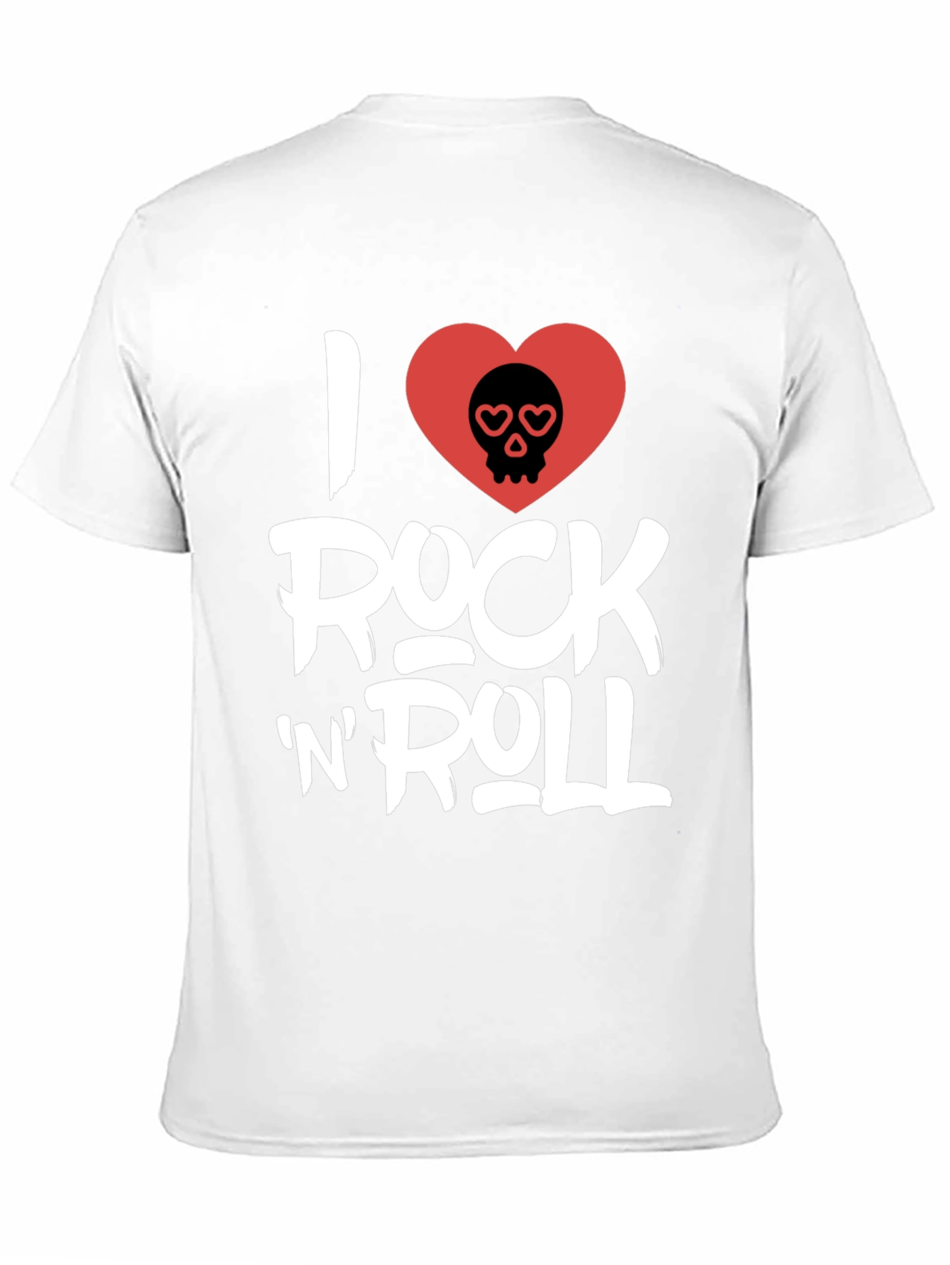 I Love Rock N Roll Black Graphic Tee