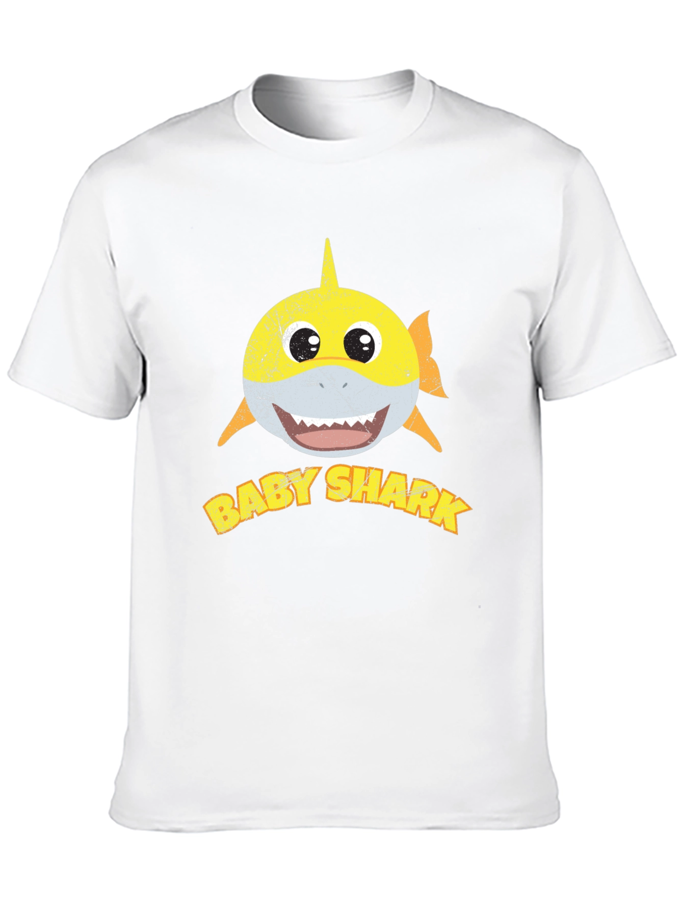 Baby Shark Graphic Print Mens T-Shirt
