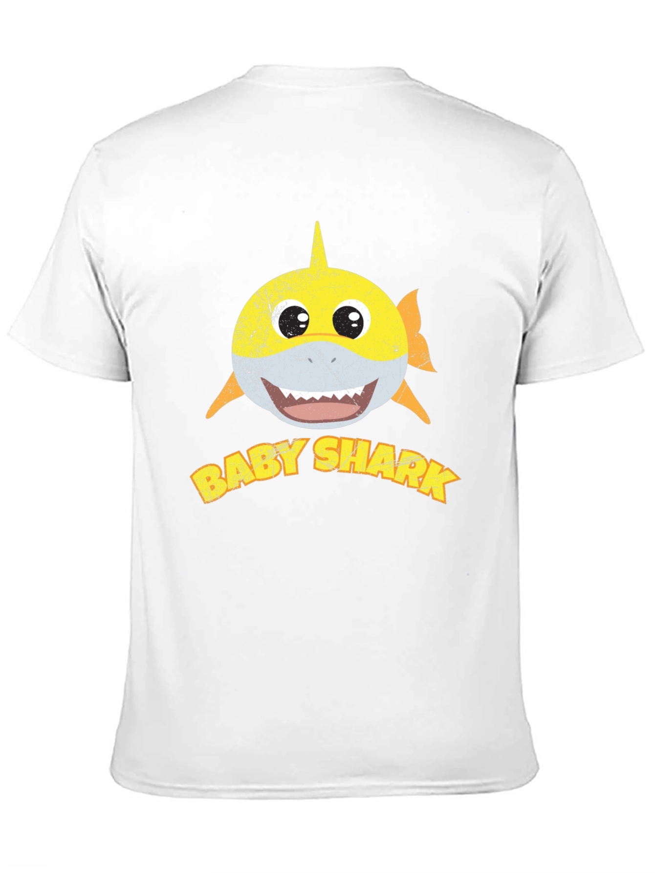 Baby Shark Graphic Print Mens T-Shirt