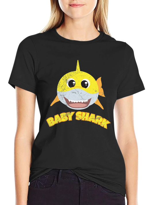 Baby Shark Graphic Print Mens T-Shirt