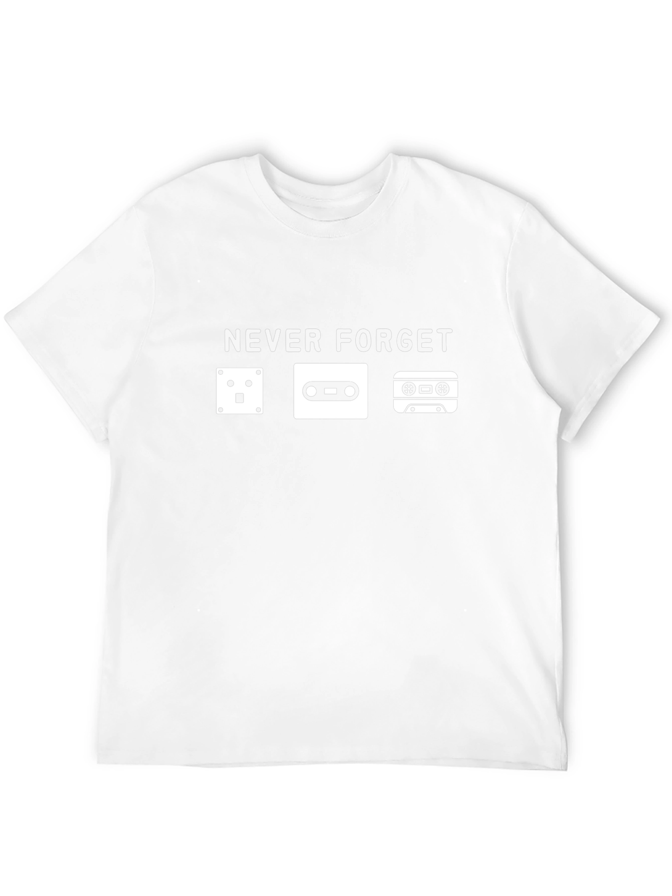 Never Forget Analog T-Shirt - Black