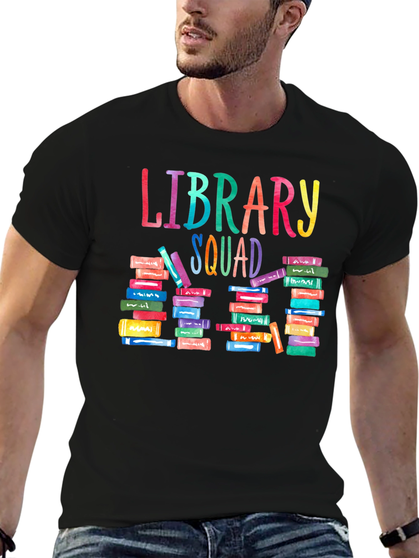 Library Squad Graphic Tee