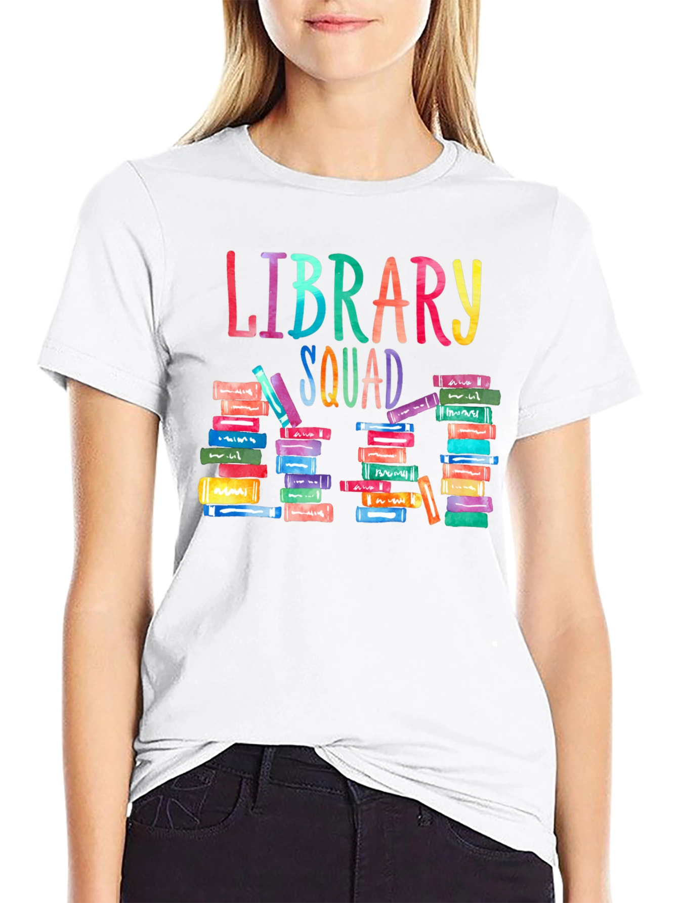 Library Squad Graphic Tee
