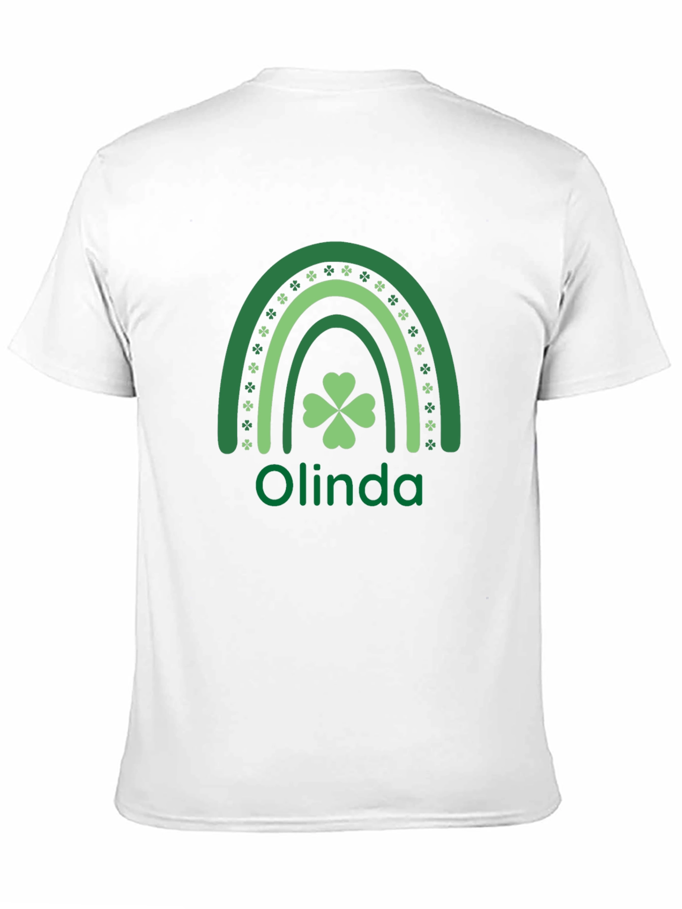 Olinda Rainbow Clover St. Patricks Day T-Shirt