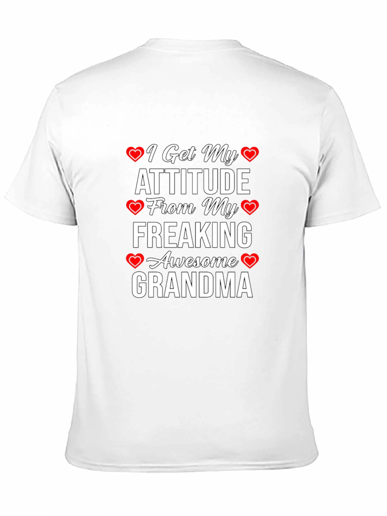 Awesome Grandma Graphic T-Shirt