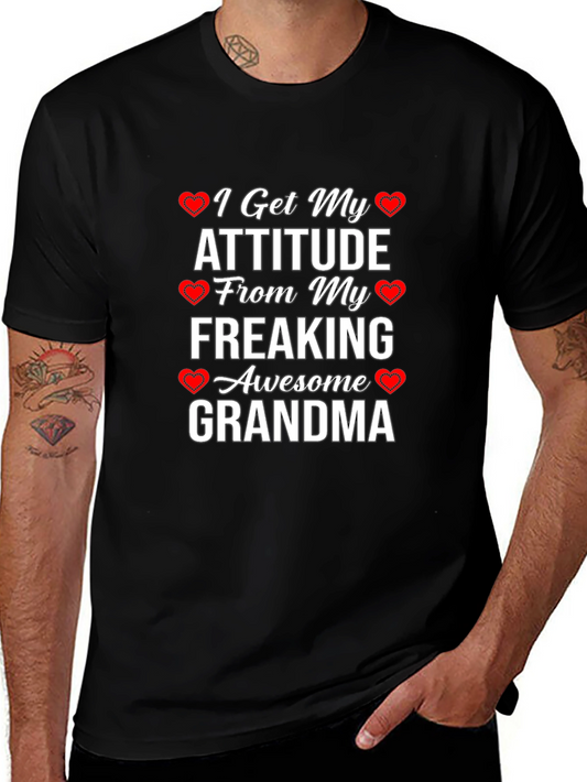 Awesome Grandma Graphic T-Shirt