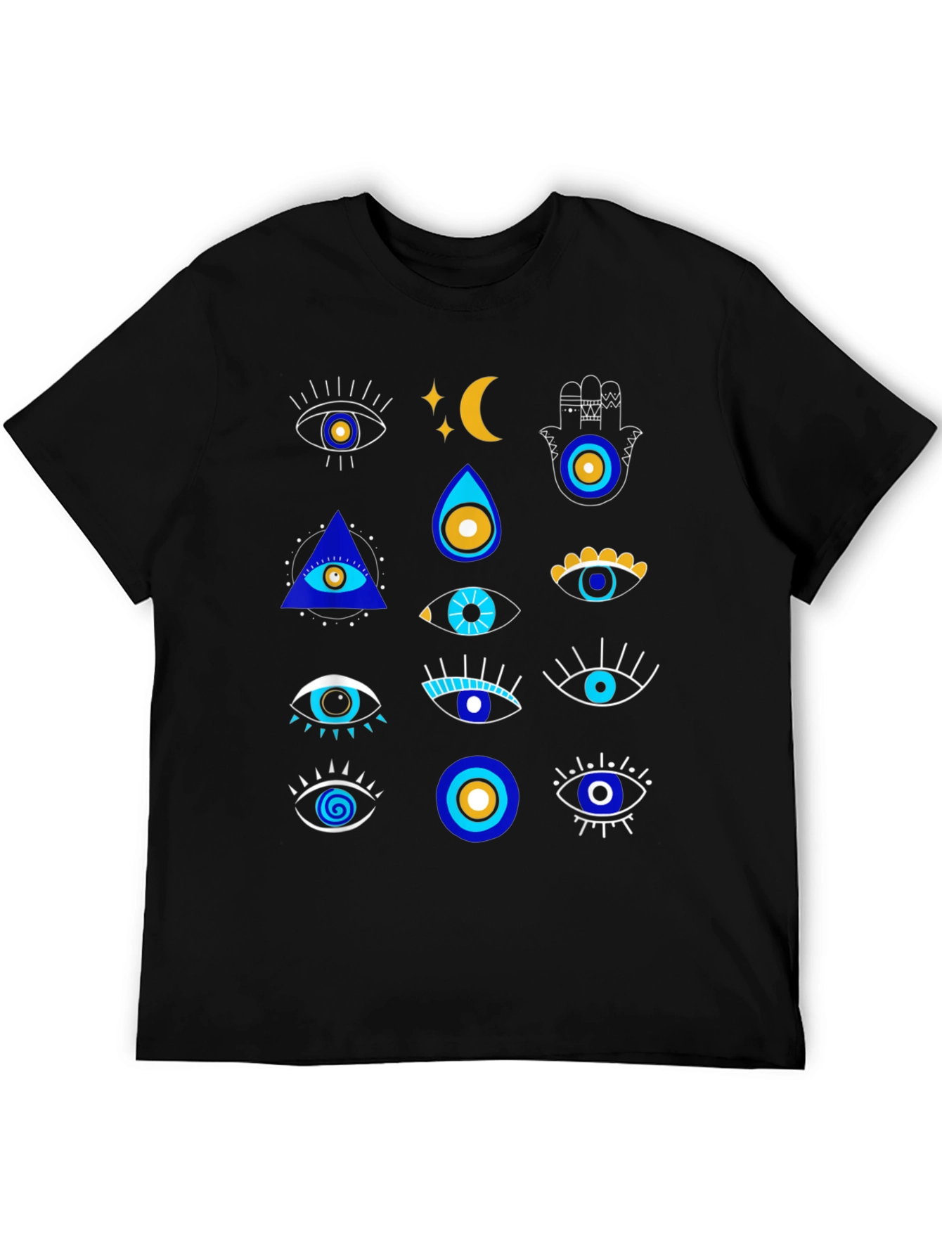 Evil Eye Graphic T-Shirt - Stylish Protective Design