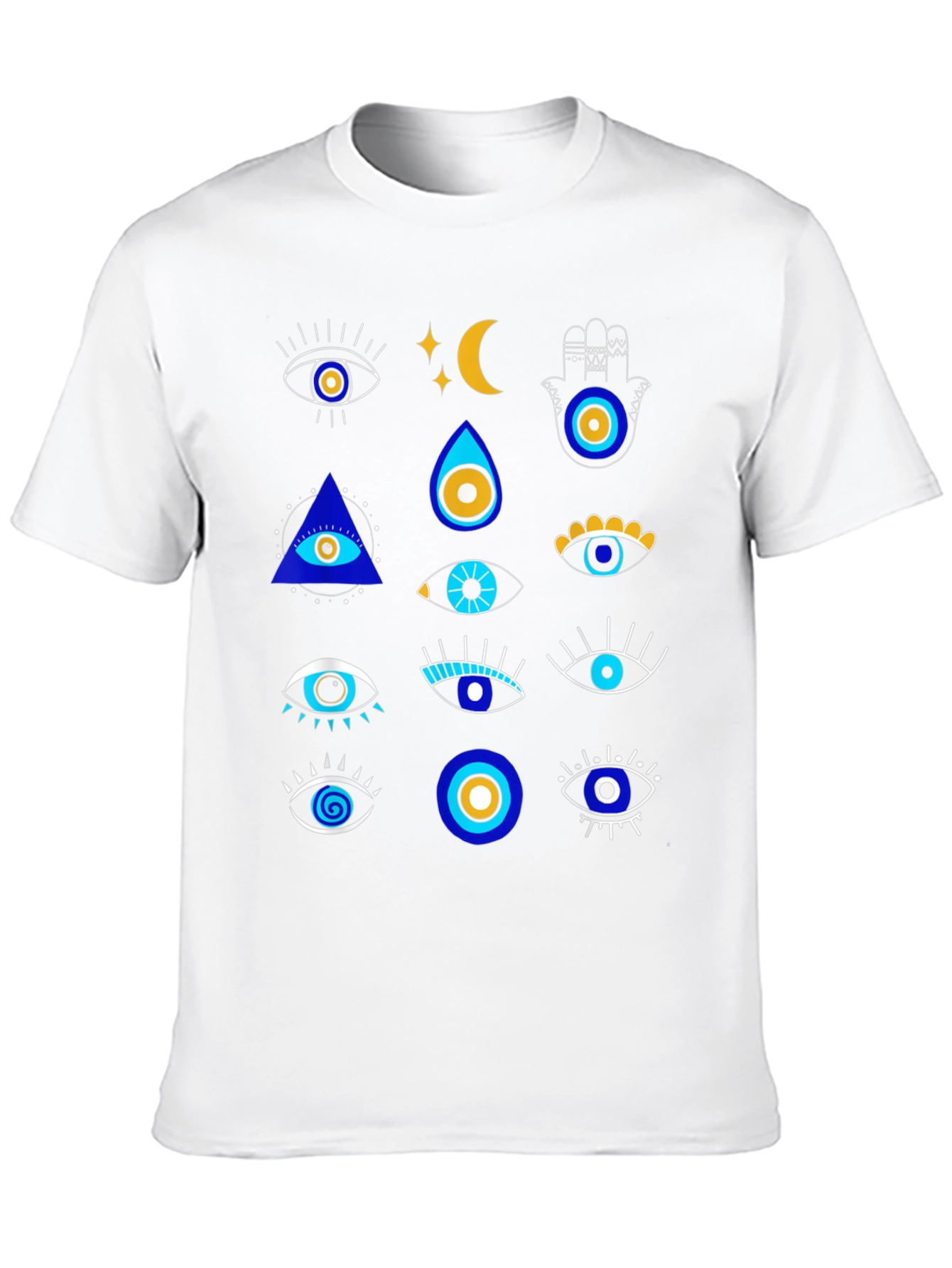 Evil Eye Graphic T-Shirt - Stylish Protective Design