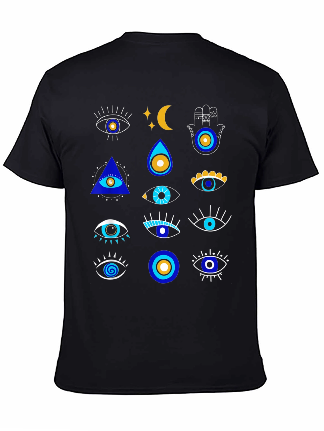 Evil Eye Graphic T-Shirt - Stylish Protective Design