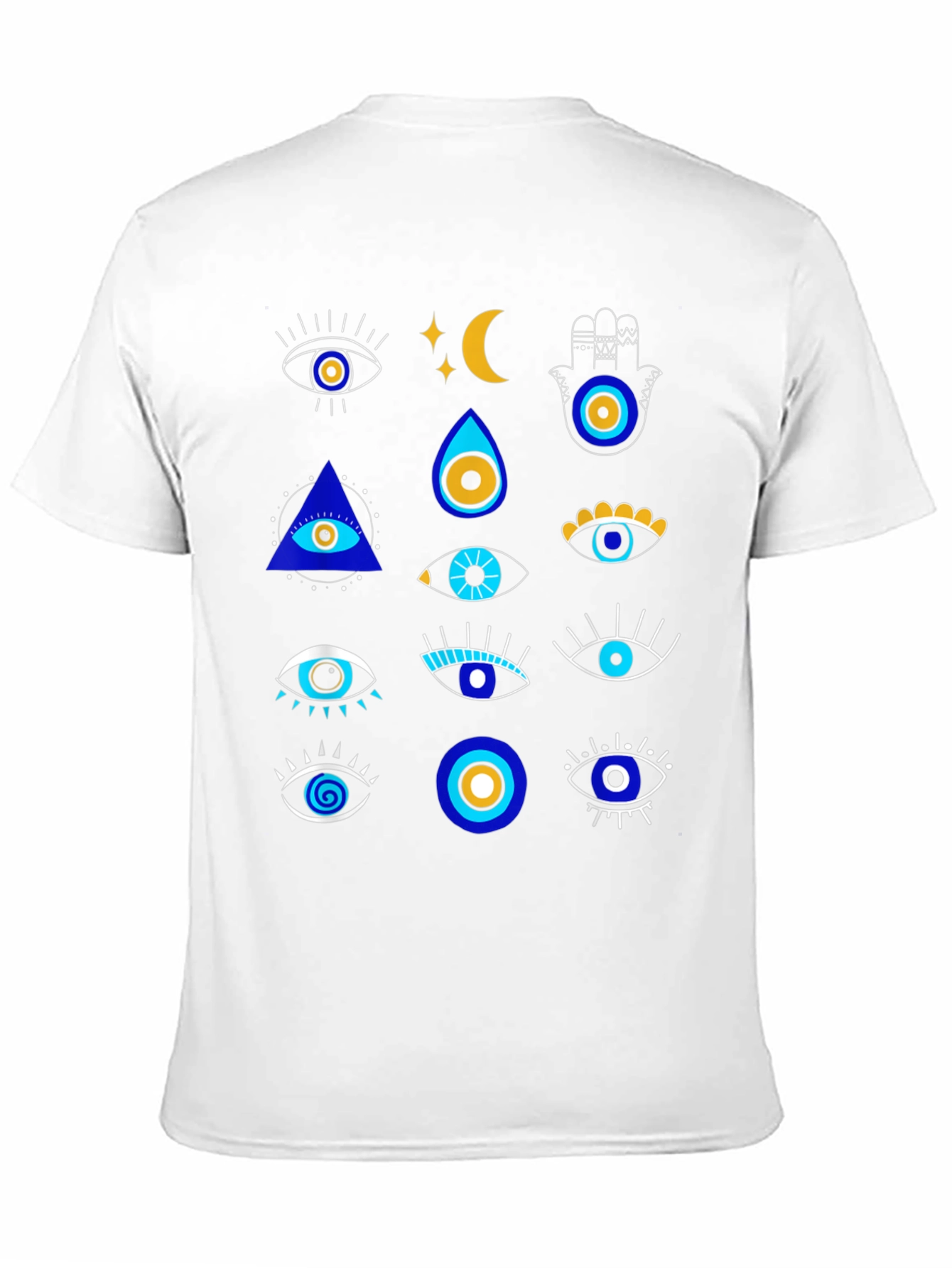 Evil Eye Graphic T-Shirt - Stylish Protective Design