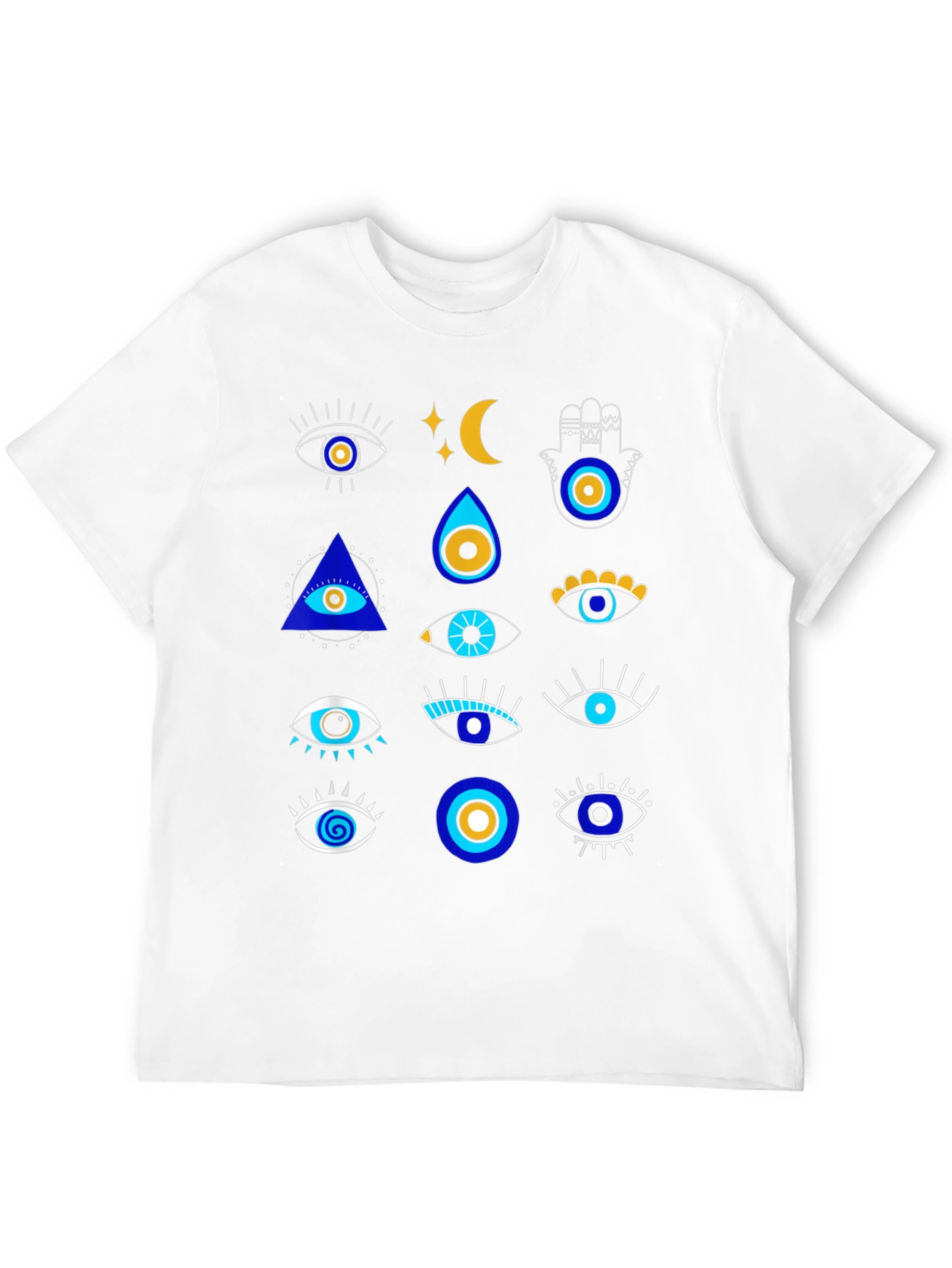 Evil Eye Graphic T-Shirt - Stylish Protective Design