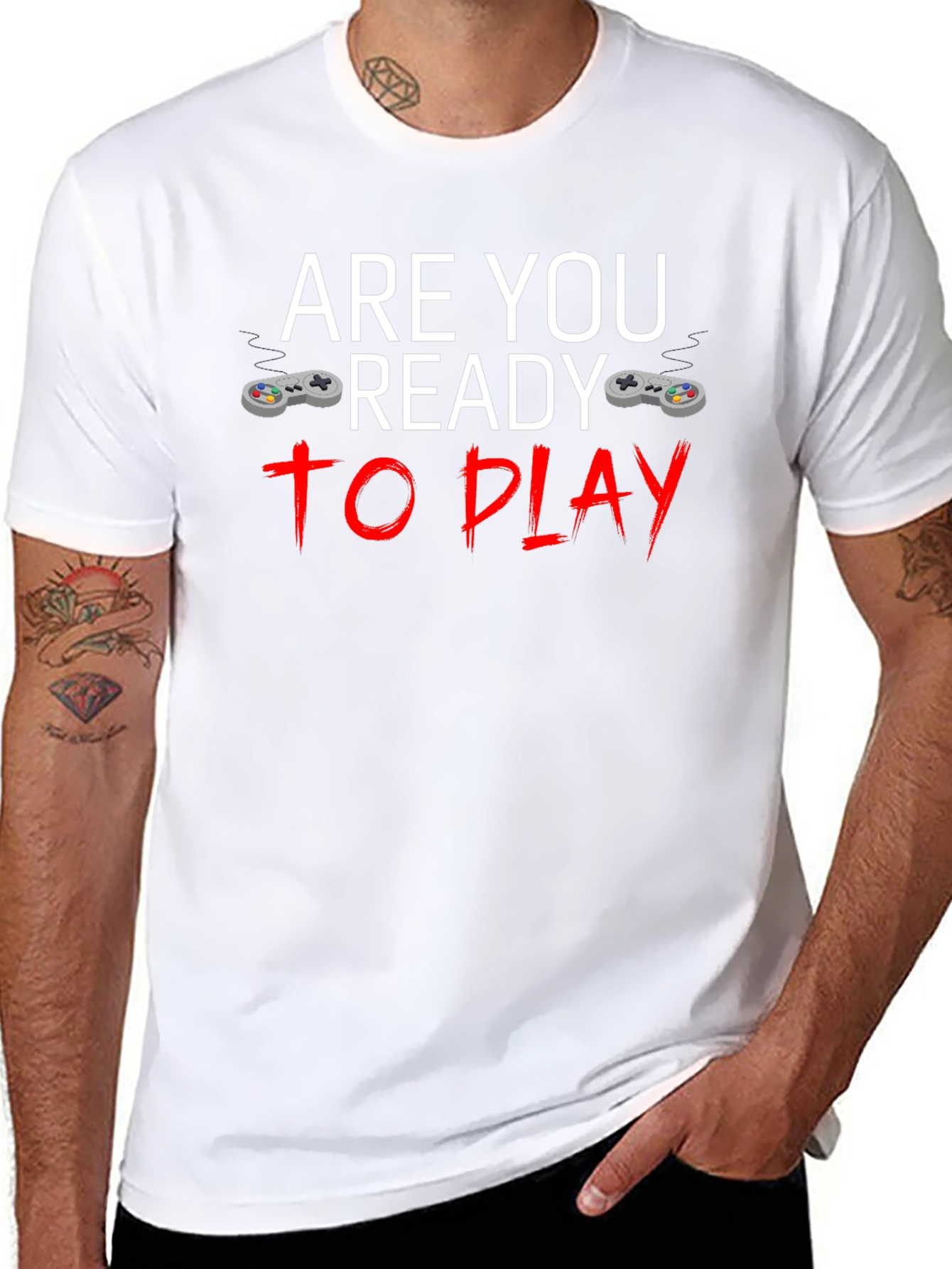 Ready to Play Gaming T-Shirt