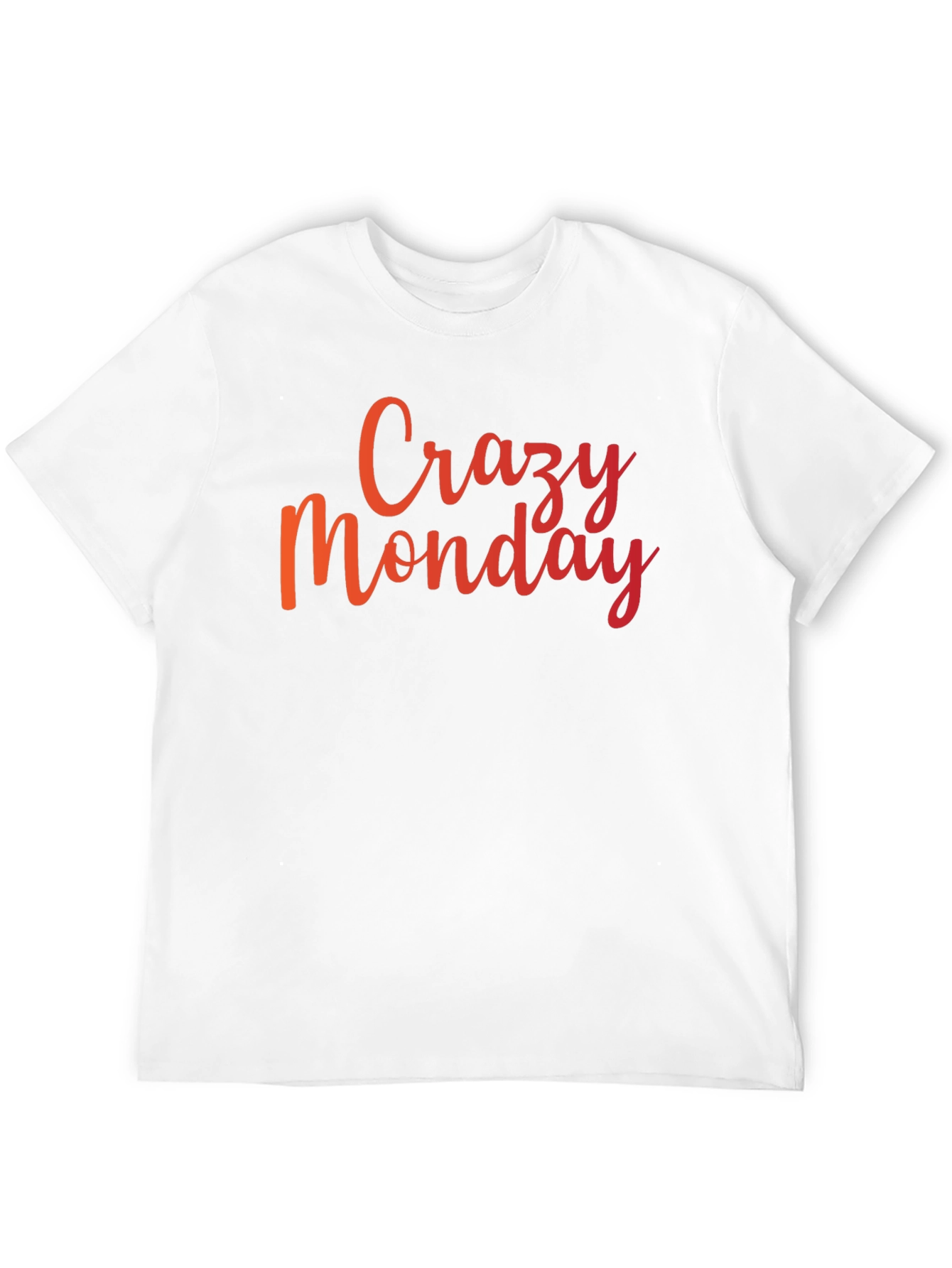 Crazy Monday Graphic Tee - Black