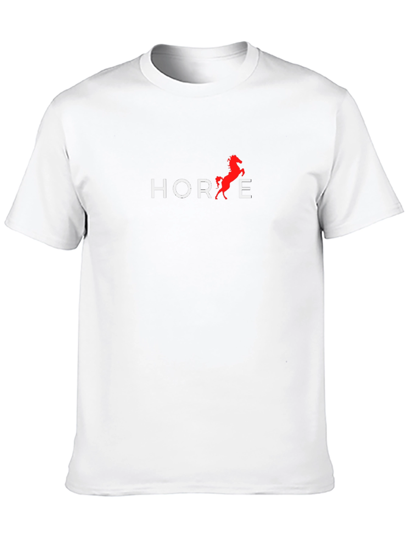 Horse Graphic Black T-Shirt