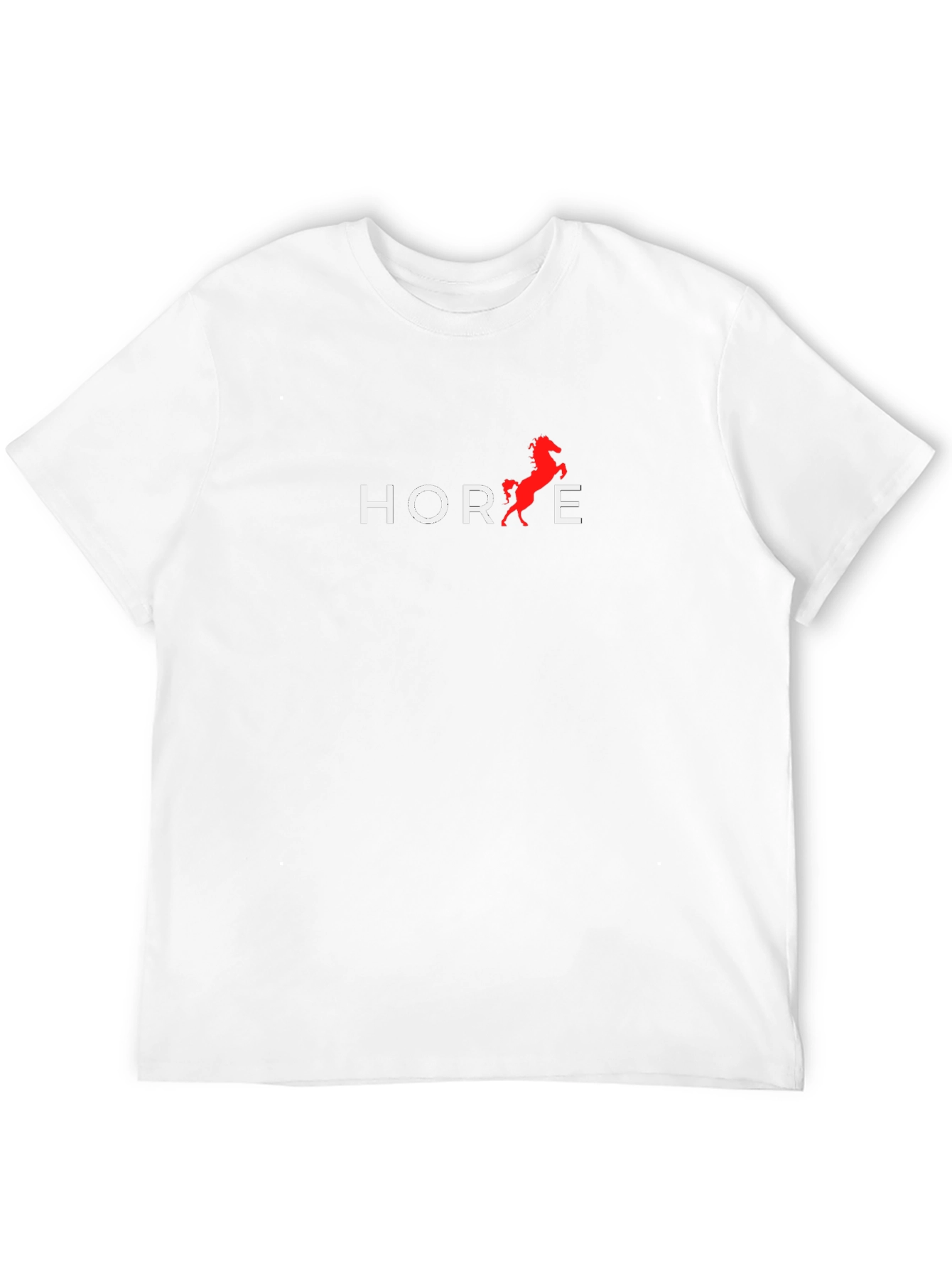 Horse Graphic Black T-Shirt
