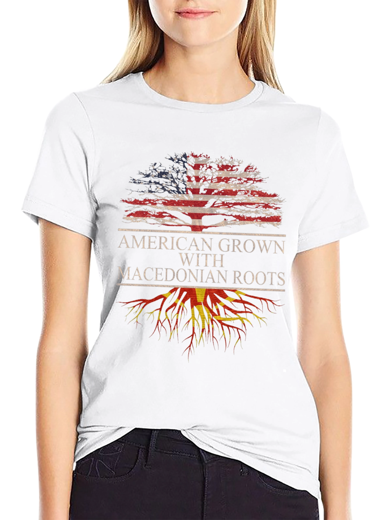 American Grown Macedonian Roots T-Shirt