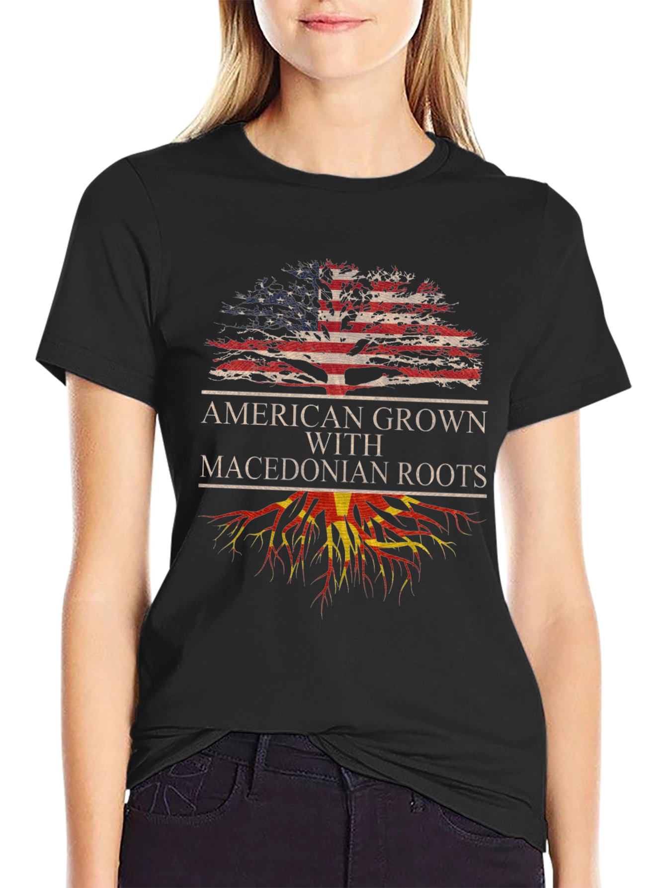 American Grown Macedonian Roots T-Shirt