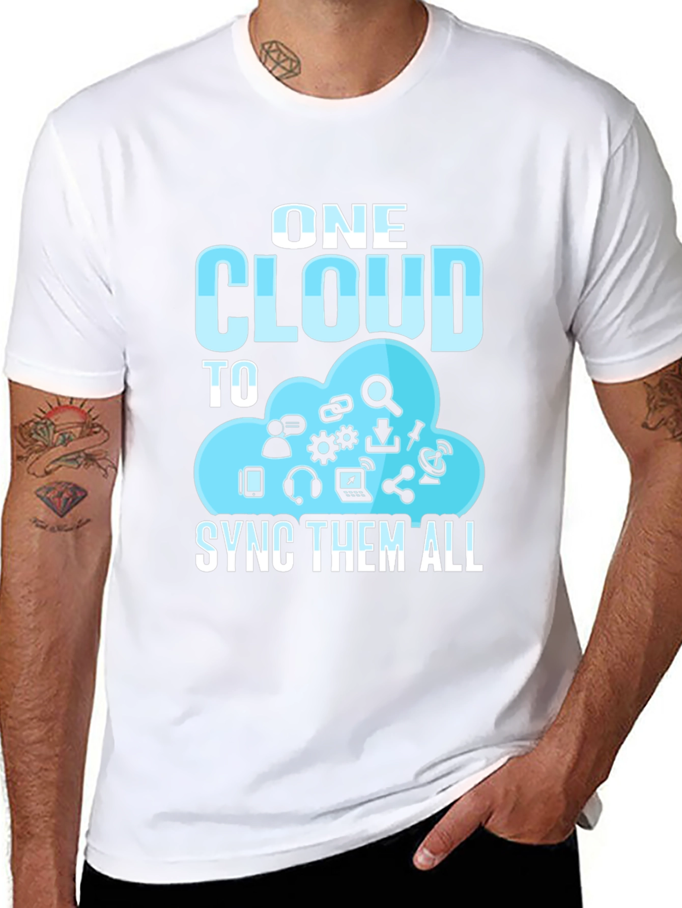 One Cloud to Sync Them All T-Shirt
