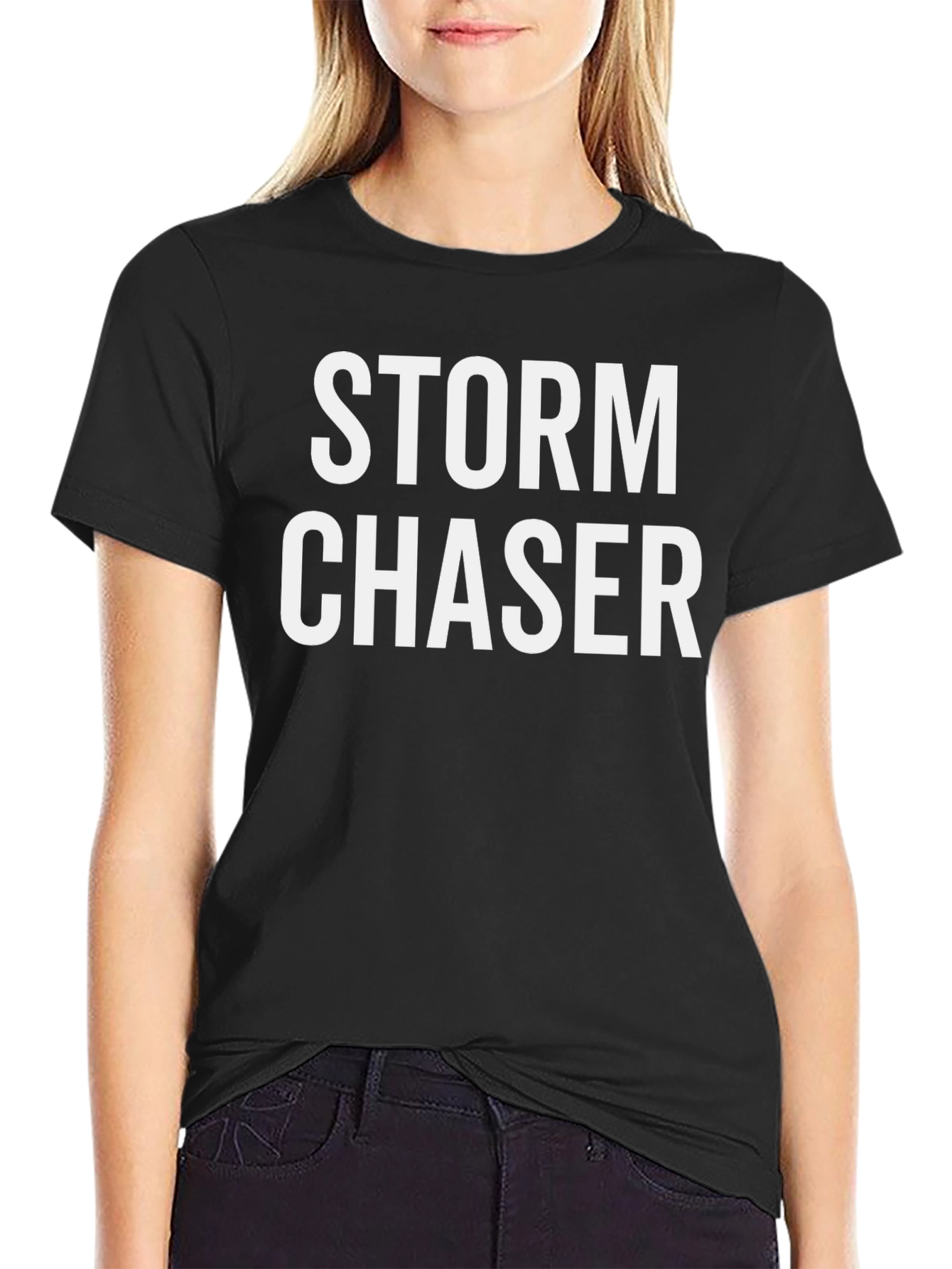 Storm Chaser Graphic T-Shirt - Black