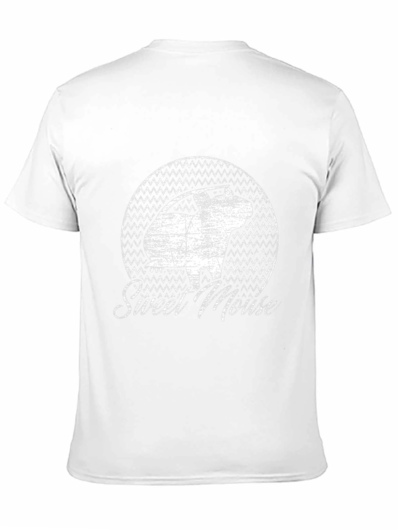 Sweet Mouse Graphic Tee - Distressed Print