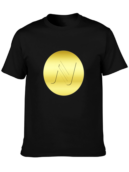 Gold Emblem Black T-Shirt