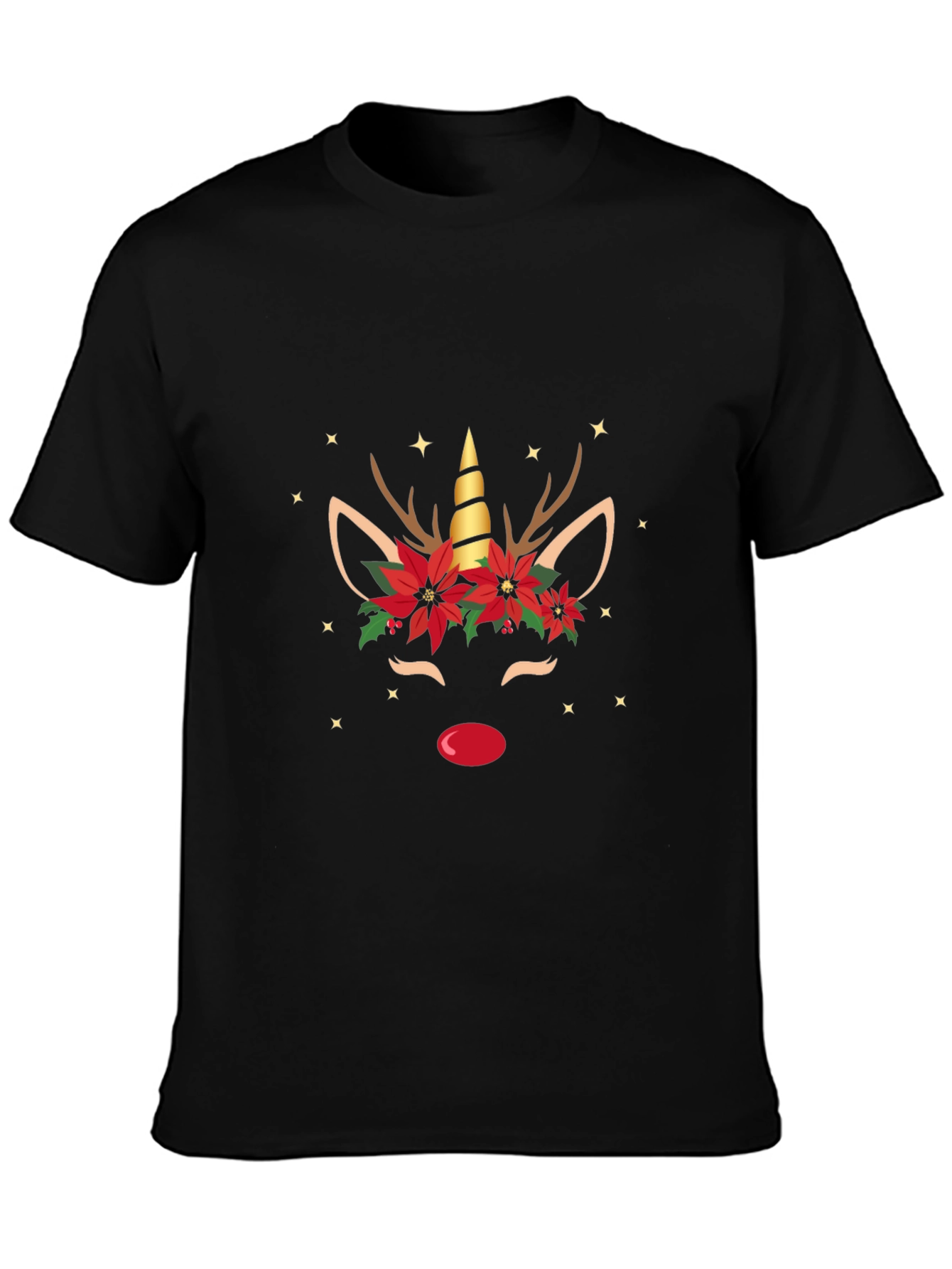 Unicorn Christmas Graphic Tee
