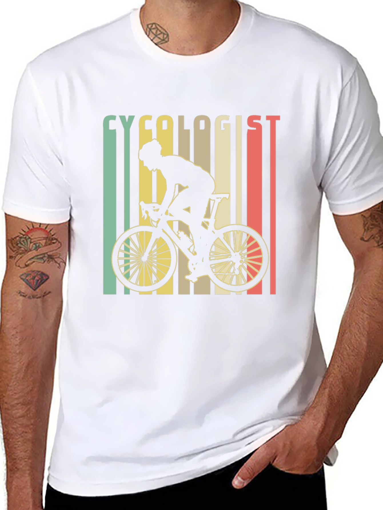 Cycologist T-Shirt - Cycling Enthusiast Retro Design