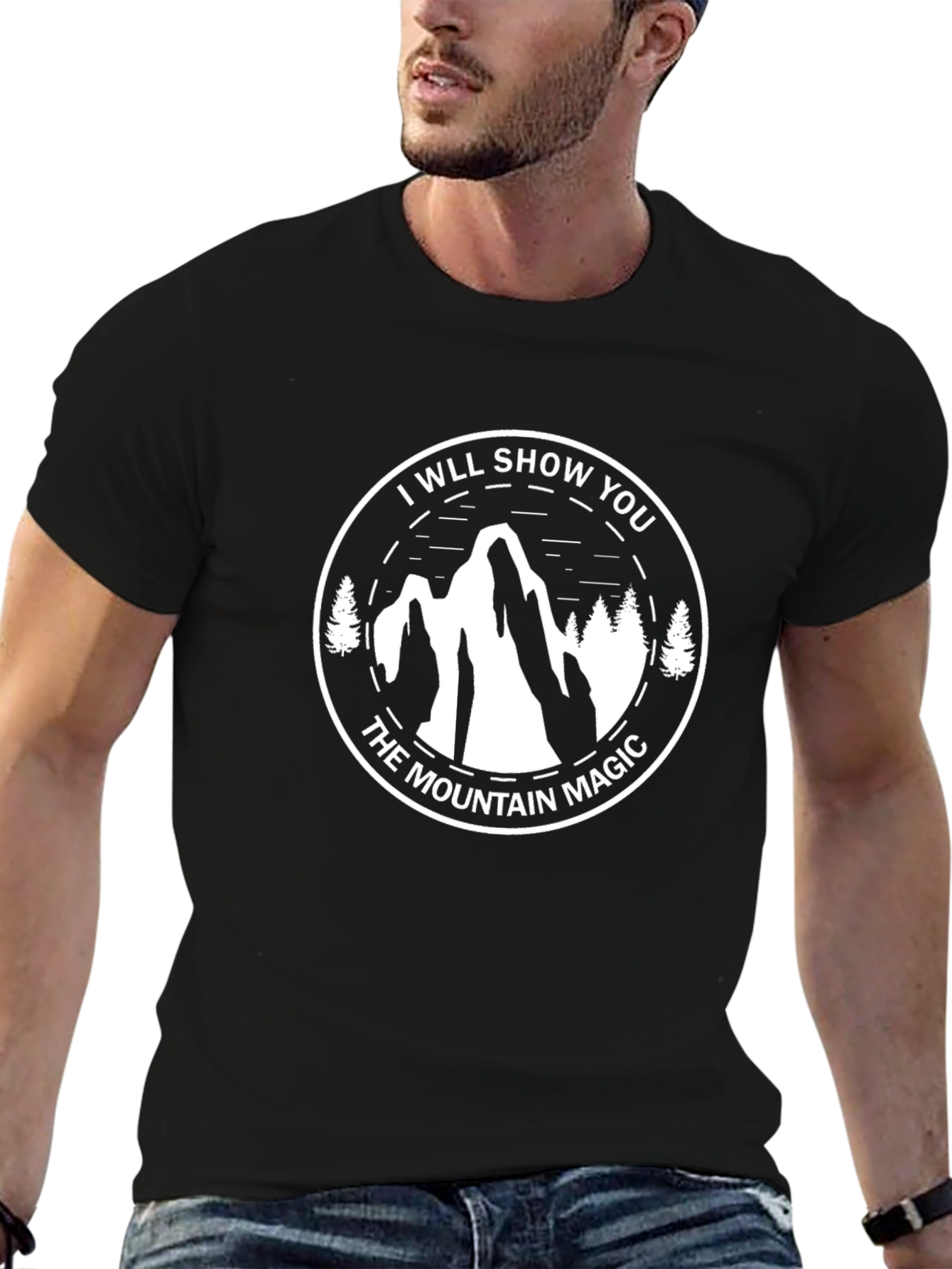 Mountain Magic Graphic Tee - Adventure Awaits!