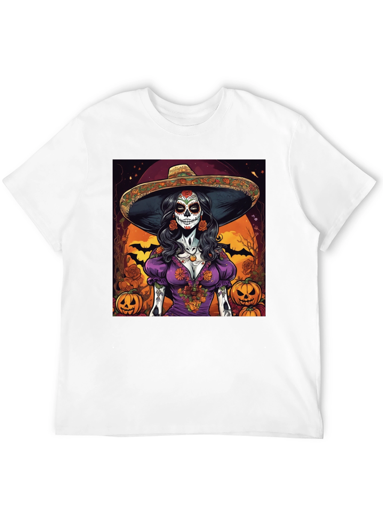 Sugar Skull Halloween T-Shirt