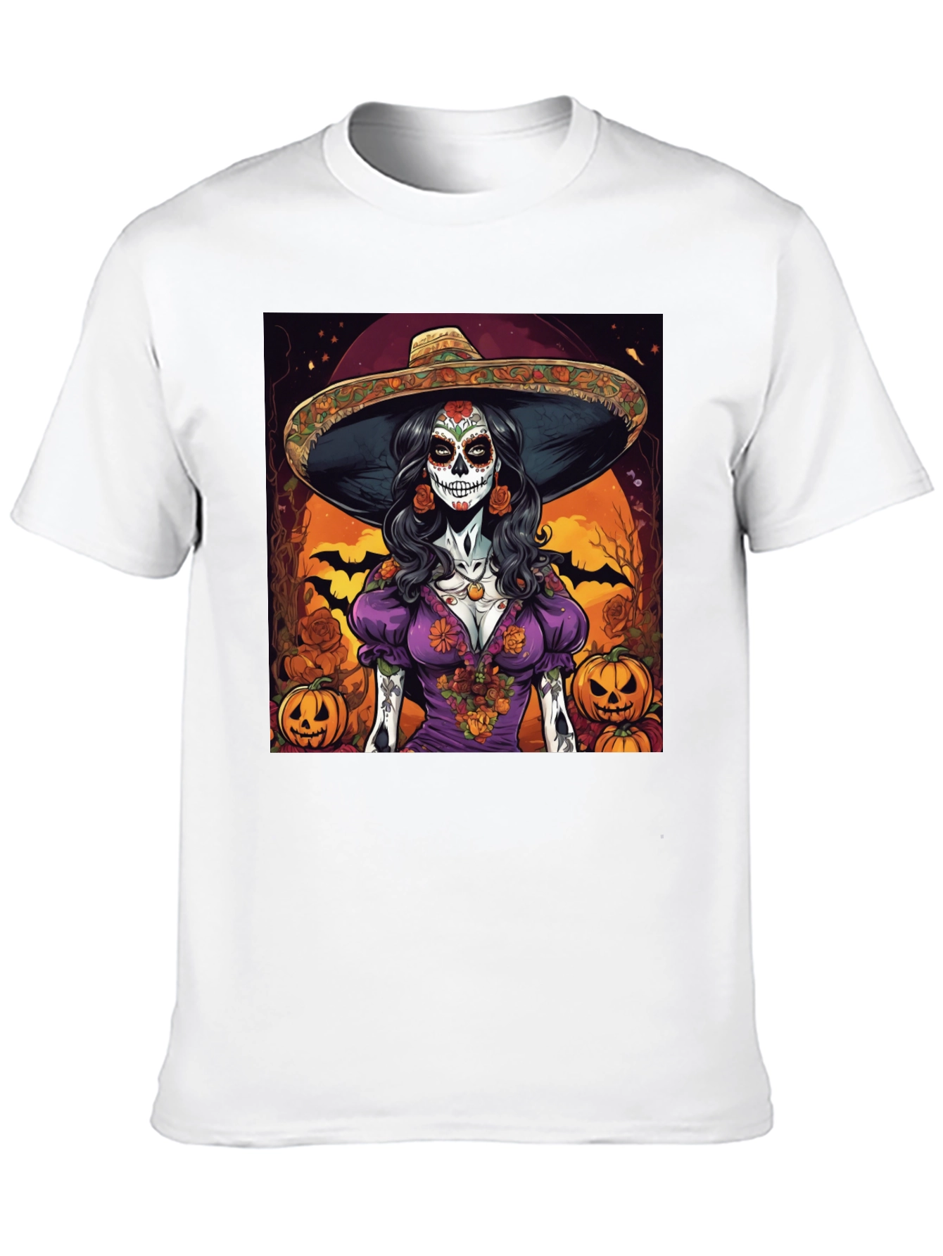 Sugar Skull Halloween T-Shirt