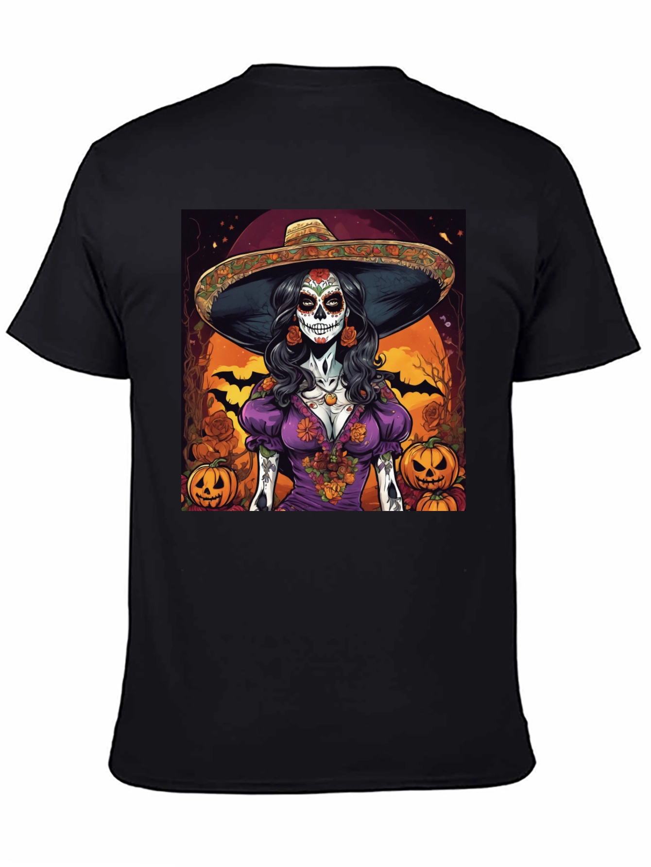 Sugar Skull Halloween T-Shirt