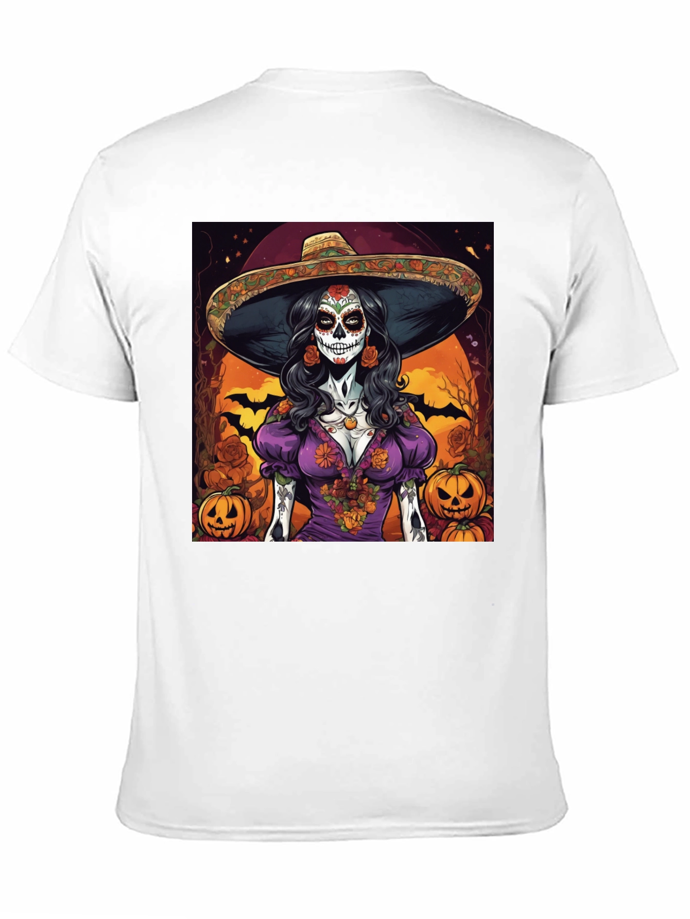Sugar Skull Halloween T-Shirt