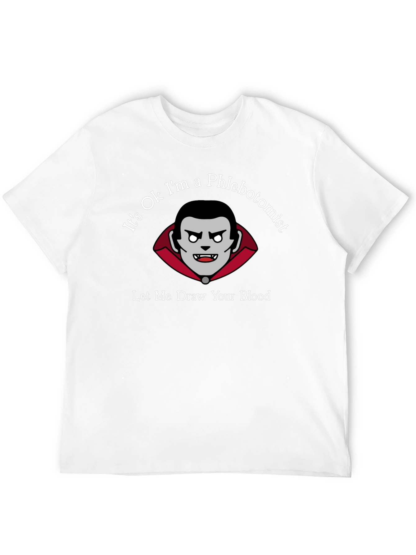 Phlebotomist Vampire Graphic Tee