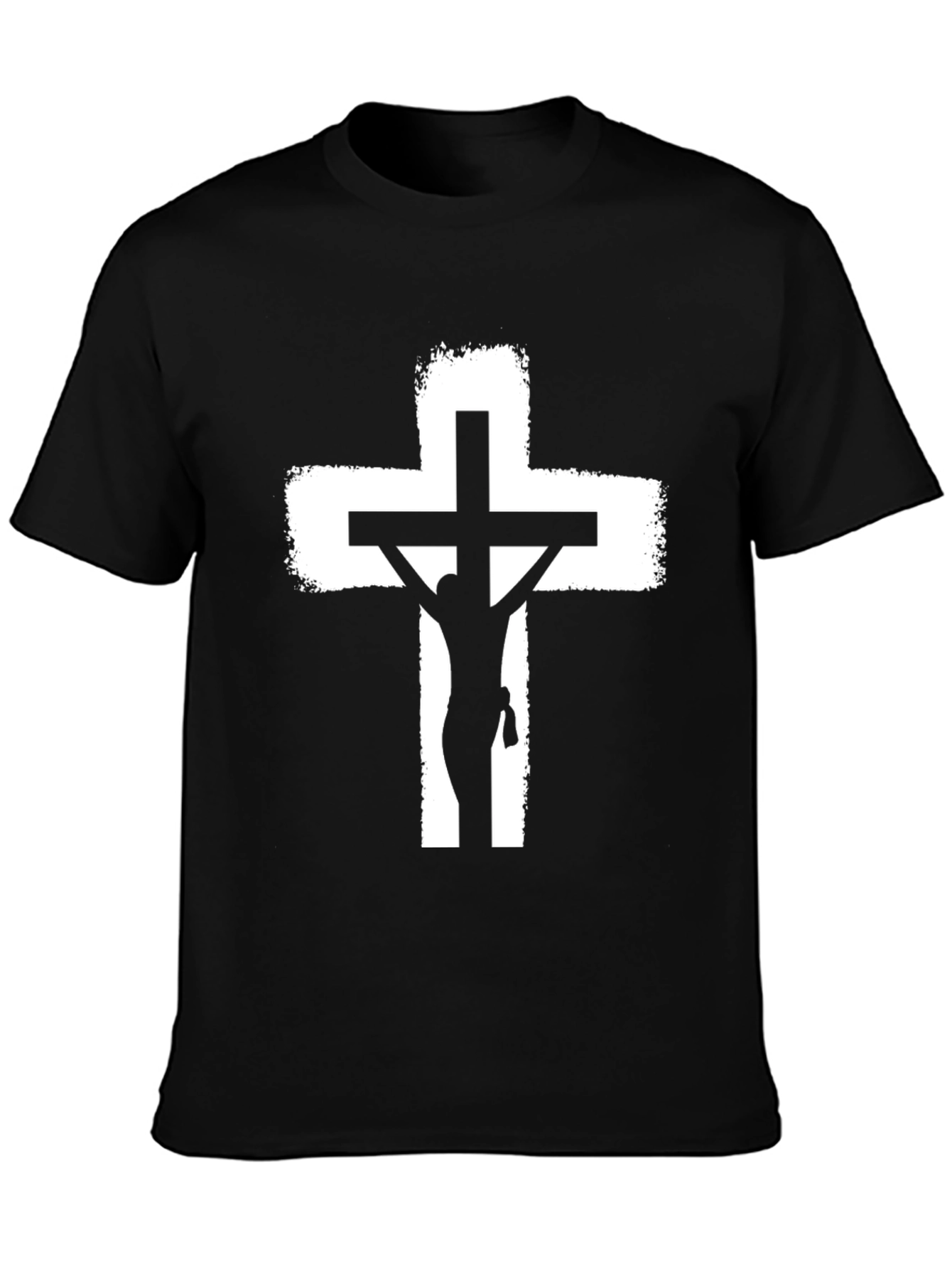 Crucifixion Graphic T-Shirt - Black