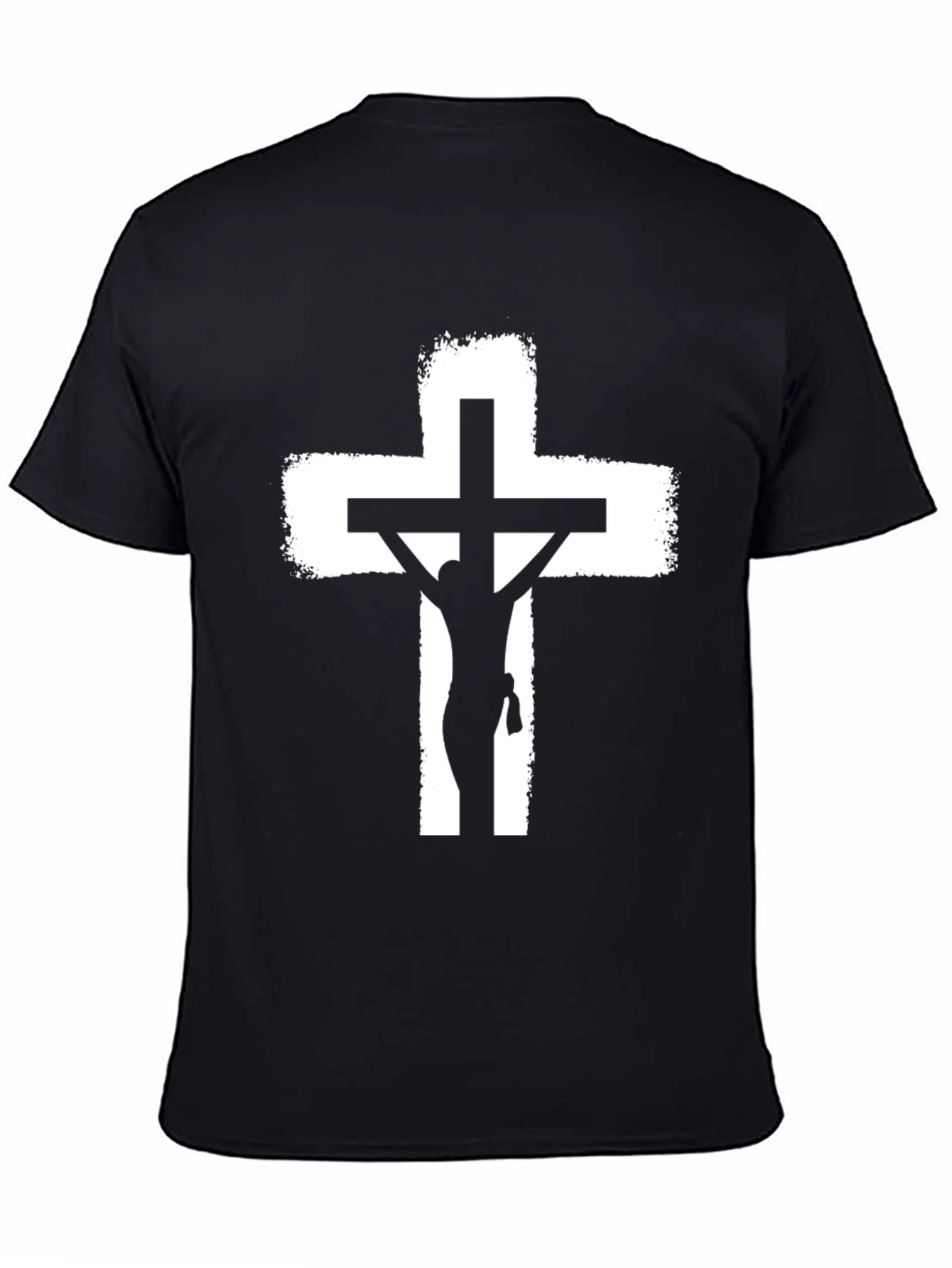 Crucifixion Graphic T-Shirt - Black