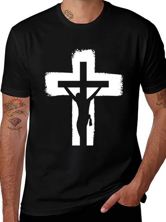 Crucifixion Graphic T-Shirt - Black