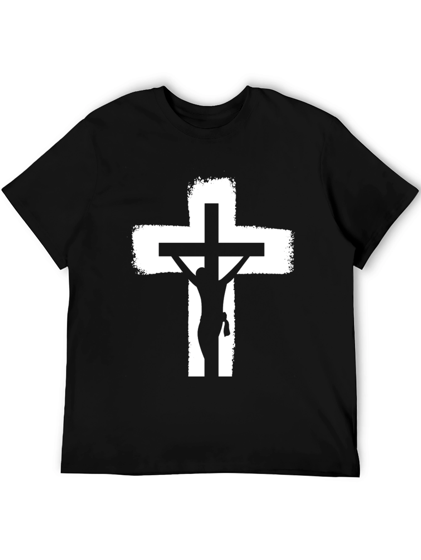 Crucifixion Graphic T-Shirt - Black