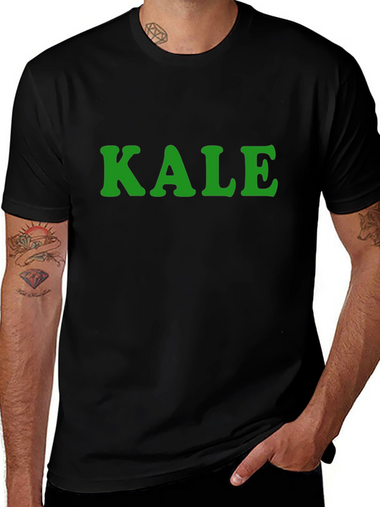 KALE Graphic Tee - Trendy Comfortable Black T-Shirt