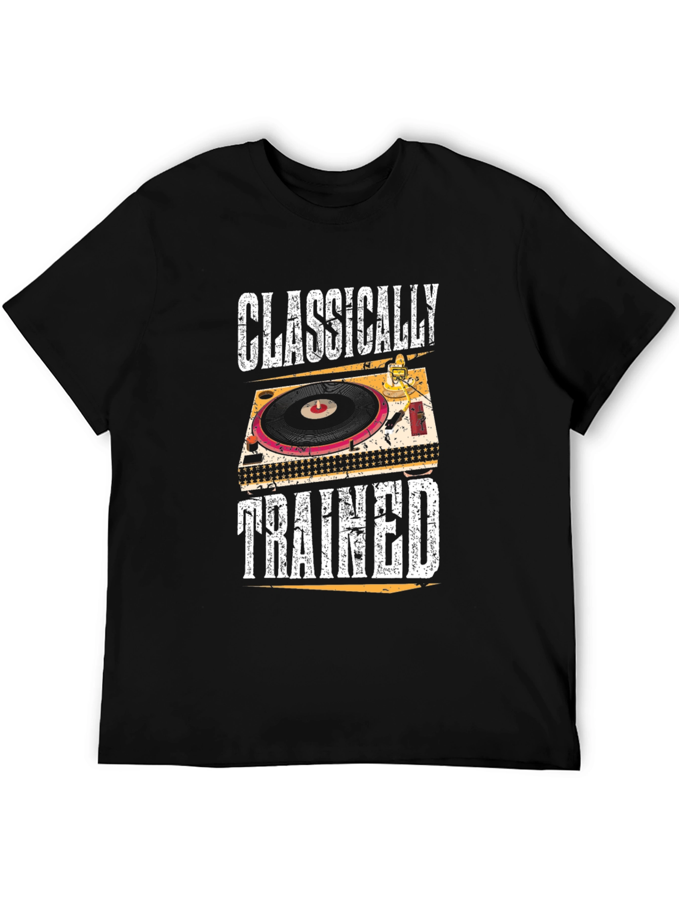Classically Trained DJ Black T-Shirt