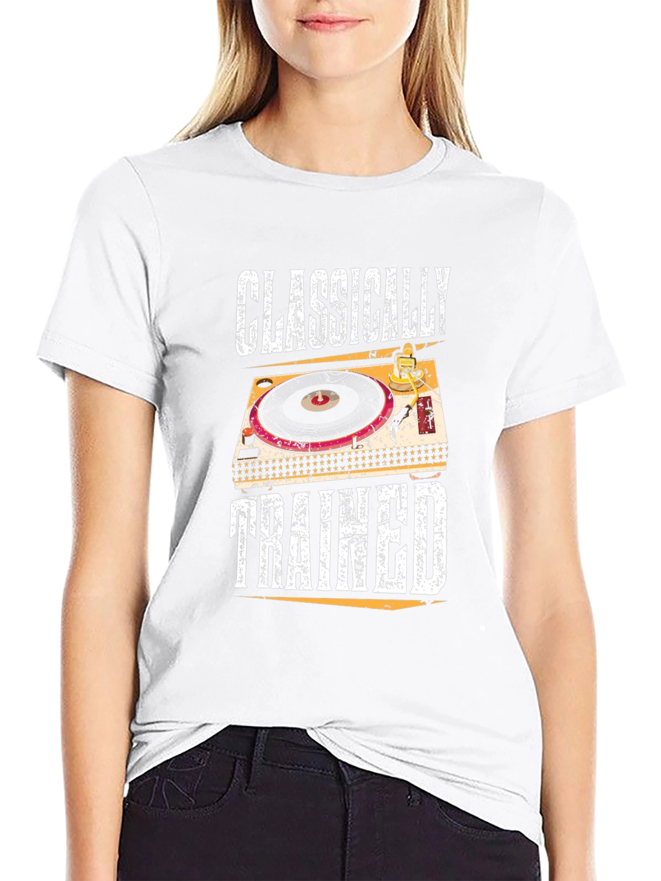 Classically Trained DJ Black T-Shirt