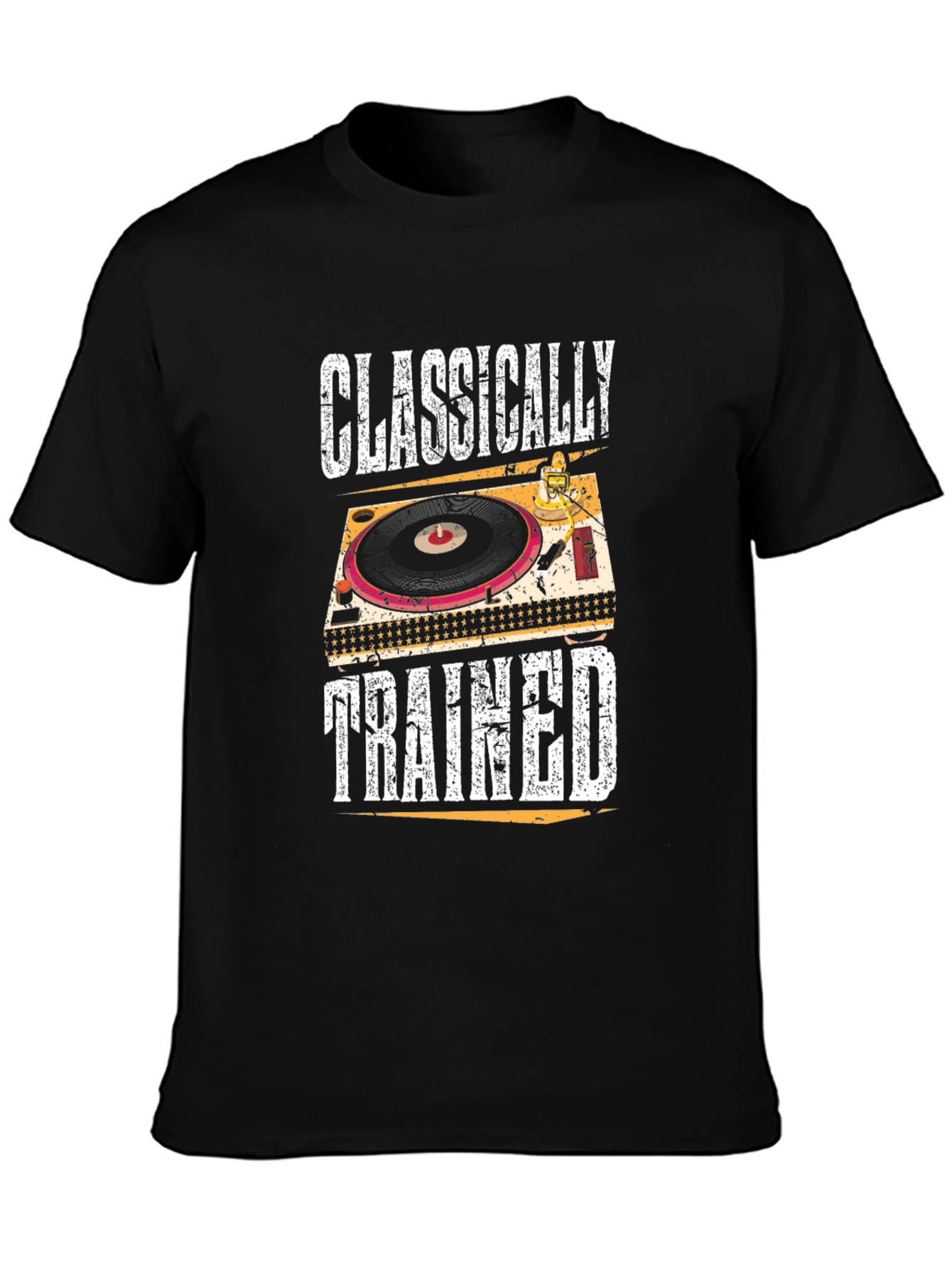 Classically Trained DJ Black T-Shirt