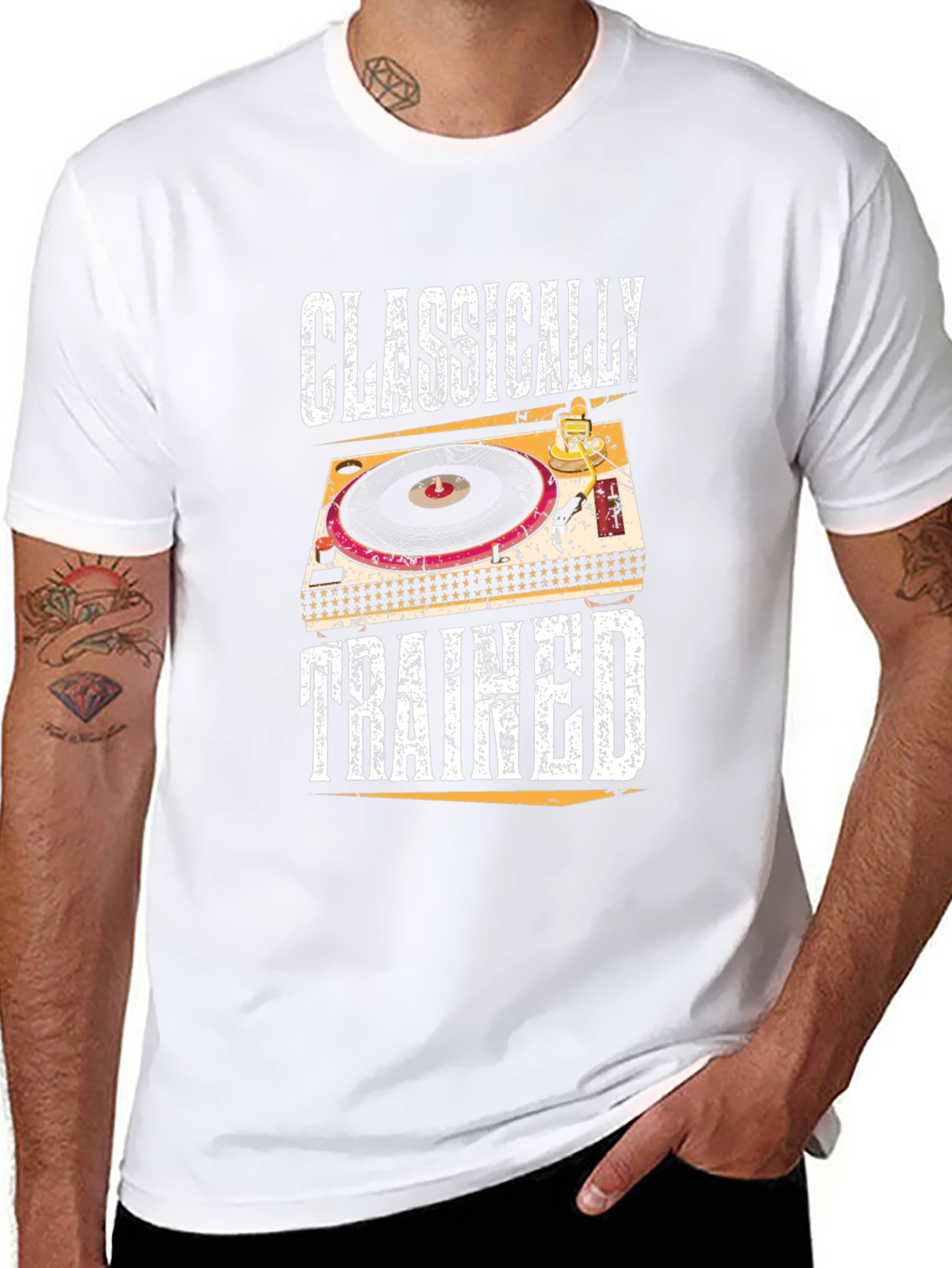 Classically Trained DJ Black T-Shirt