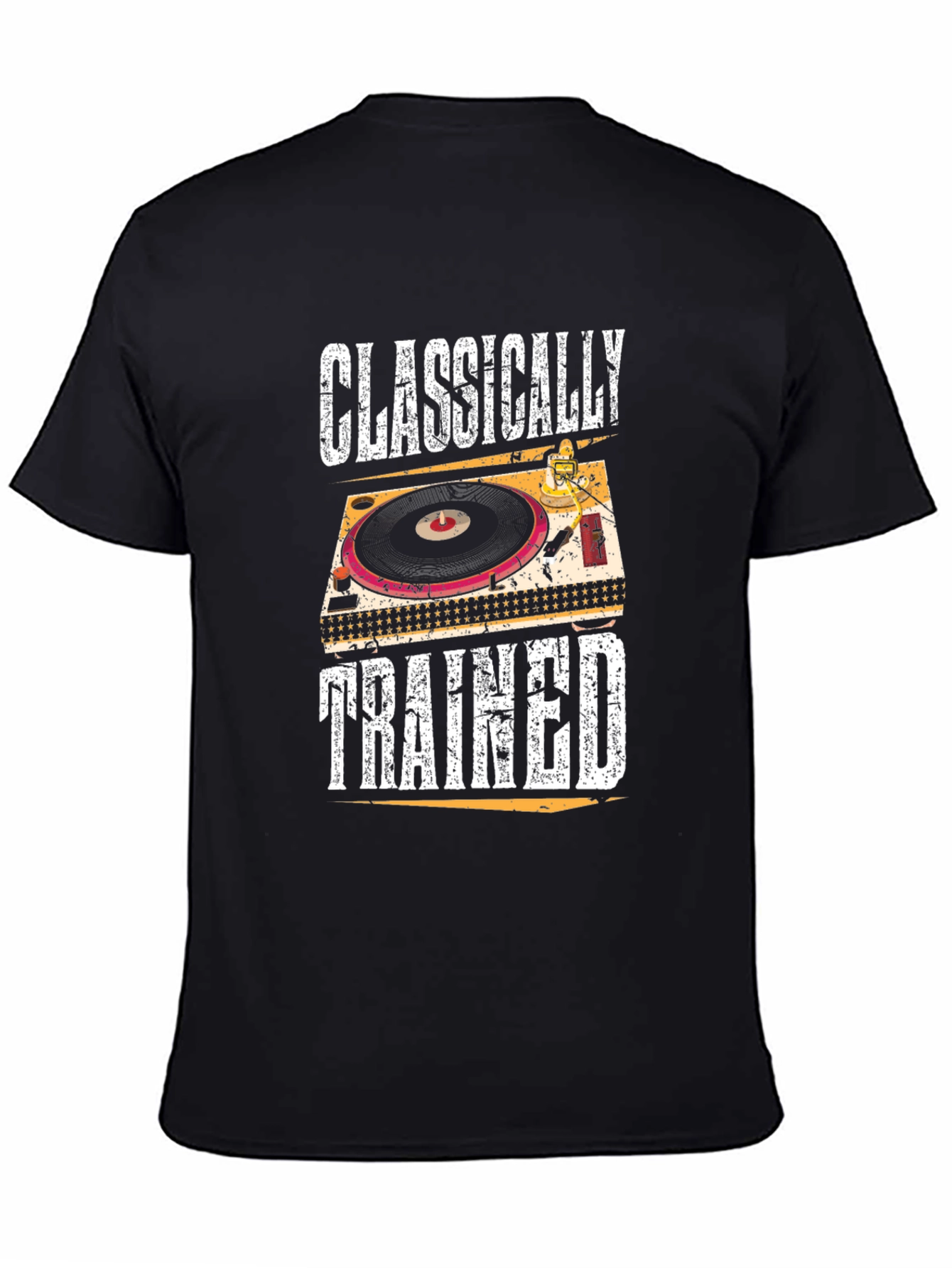 Classically Trained DJ Black T-Shirt