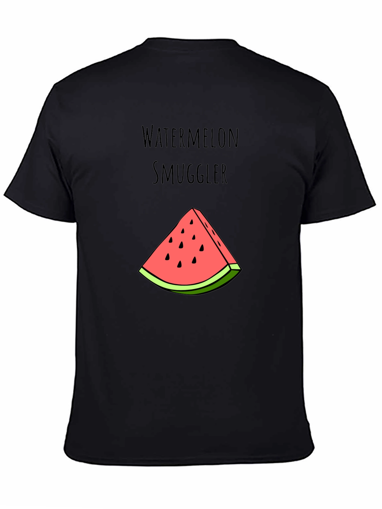 Watermelon Smuggler Graphic Tee - Funny Summer Shirt