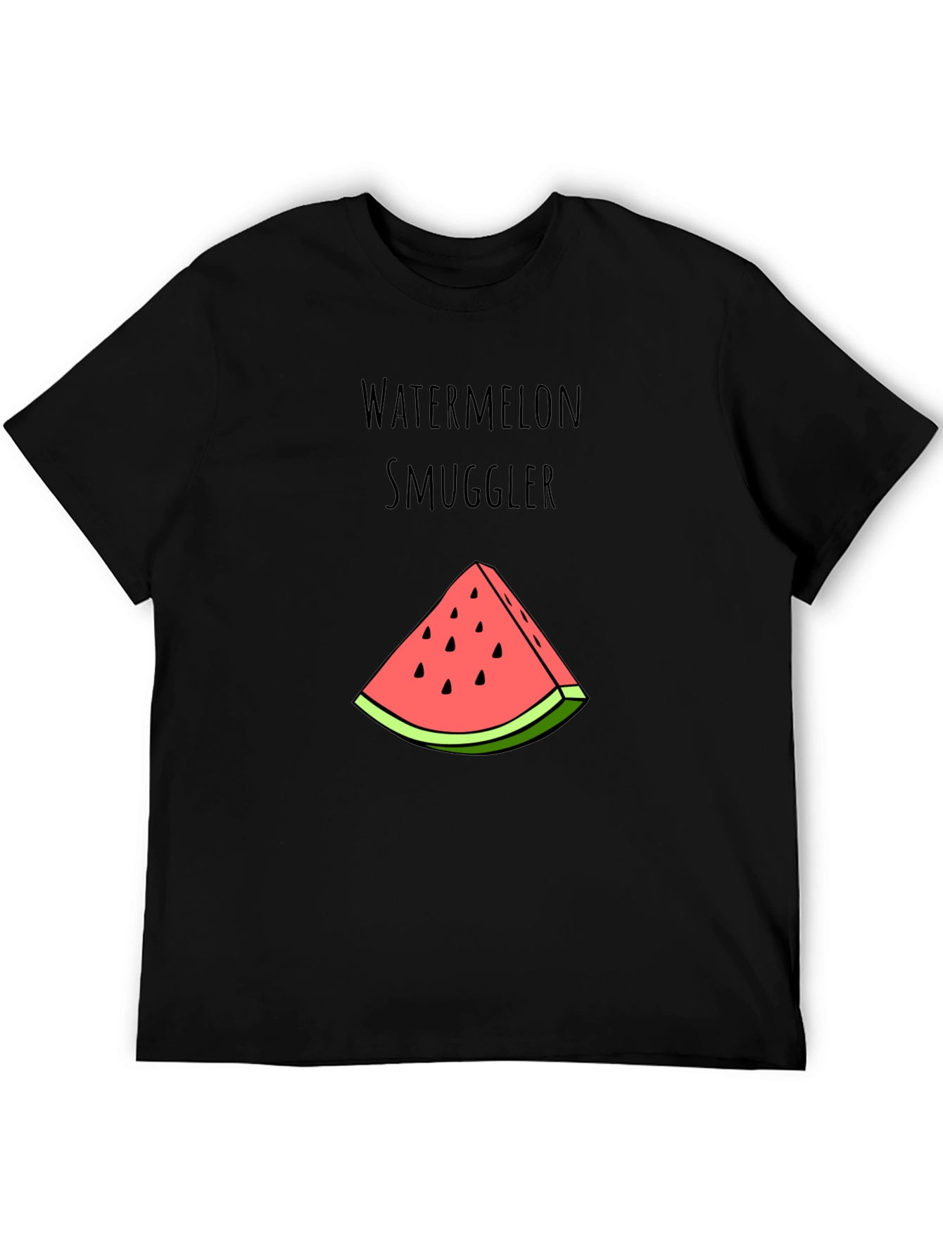 Watermelon Smuggler Graphic Tee - Funny Summer Shirt