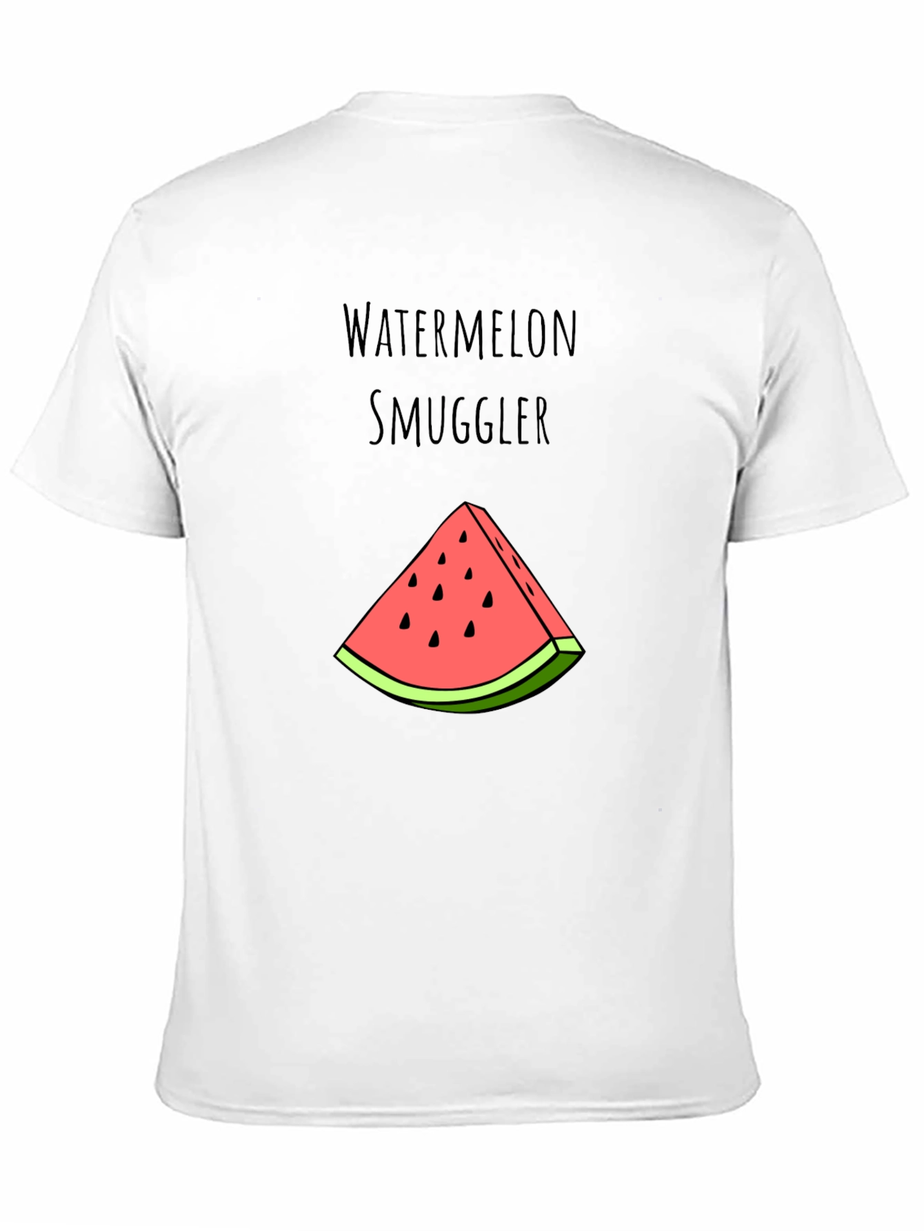 Watermelon Smuggler Graphic Tee - Funny Summer Shirt