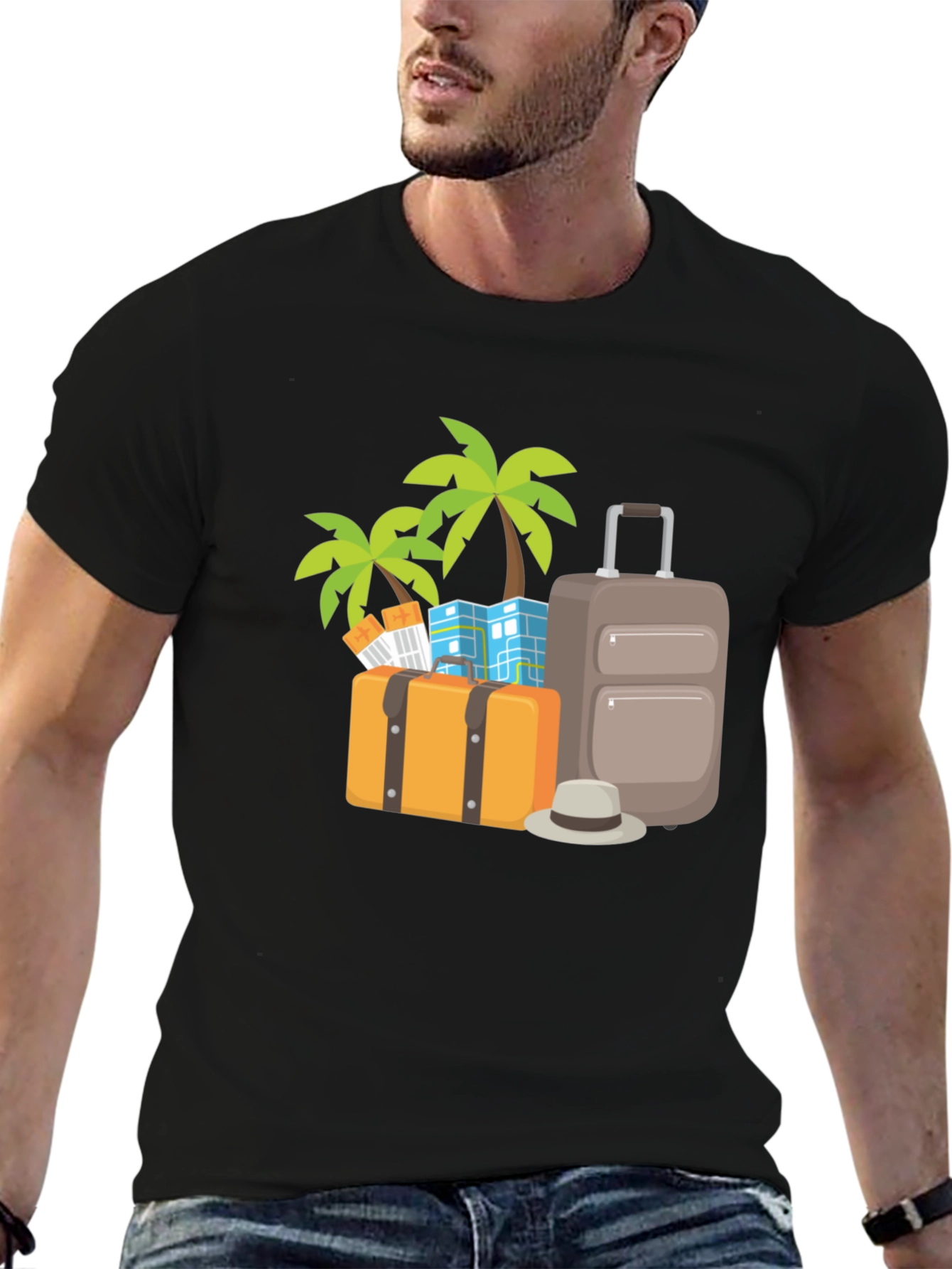 Tropical Getaway T-Shirt - Travel Ready