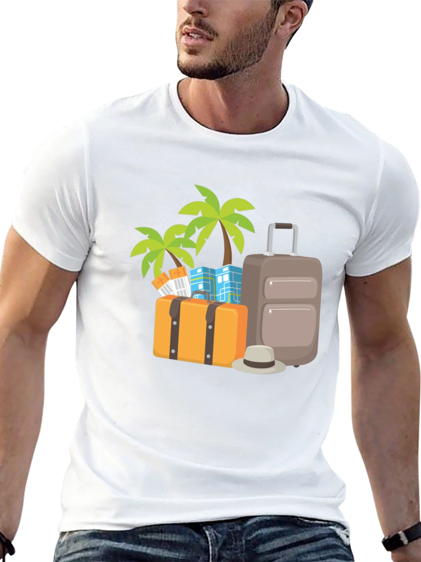 Tropical Getaway T-Shirt - Travel Ready