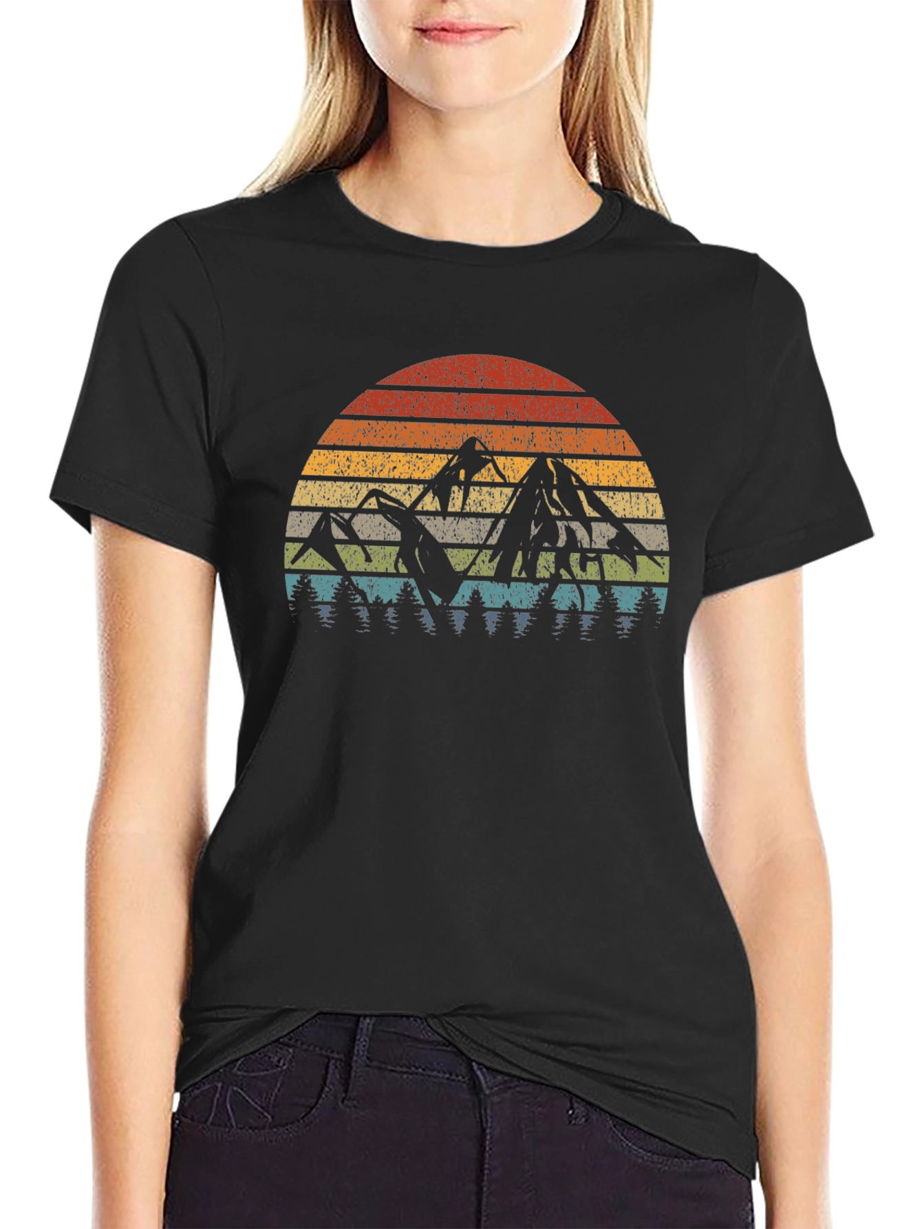 Vintage Mountainscape Tee