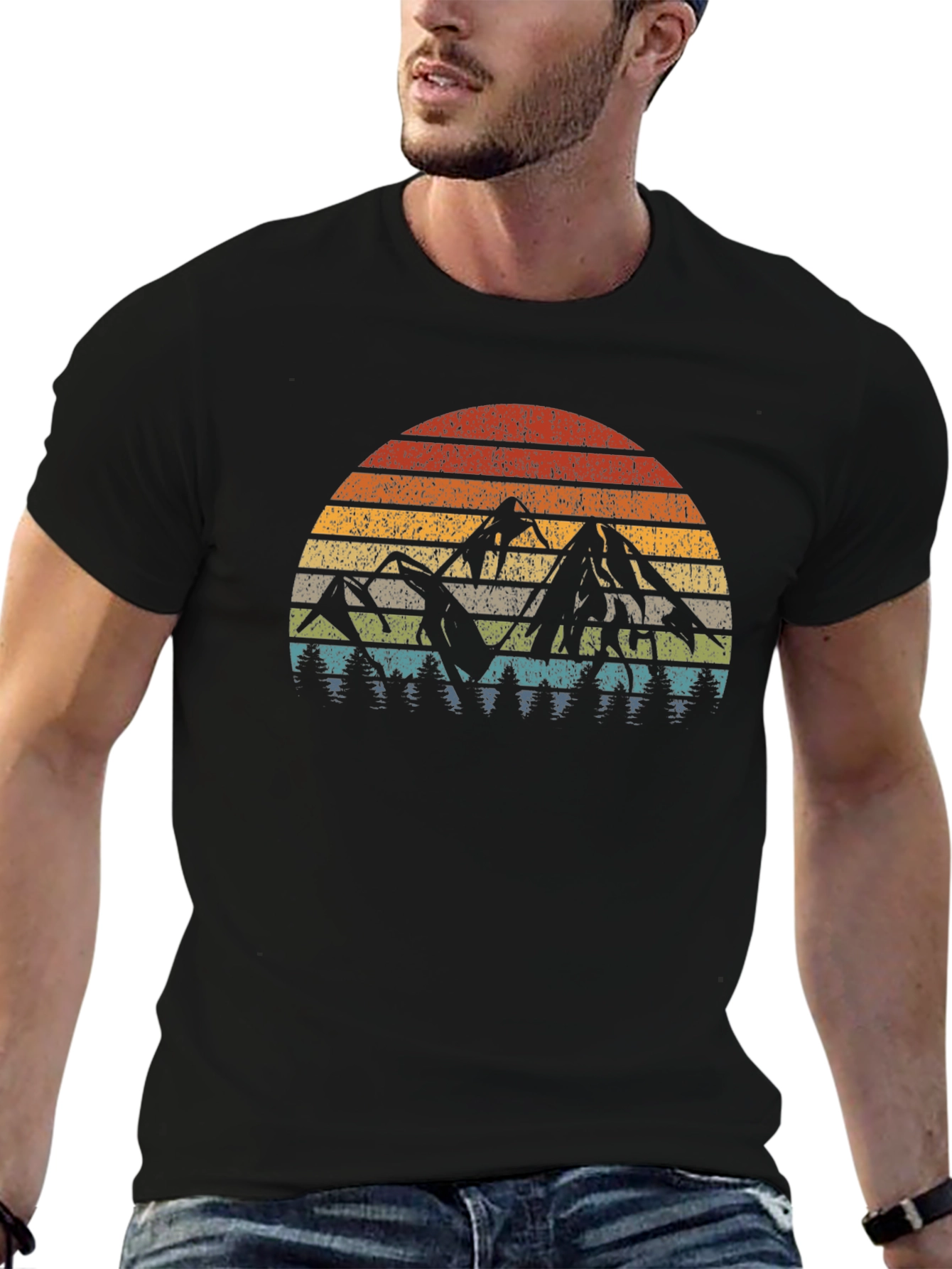 Vintage Mountainscape Tee